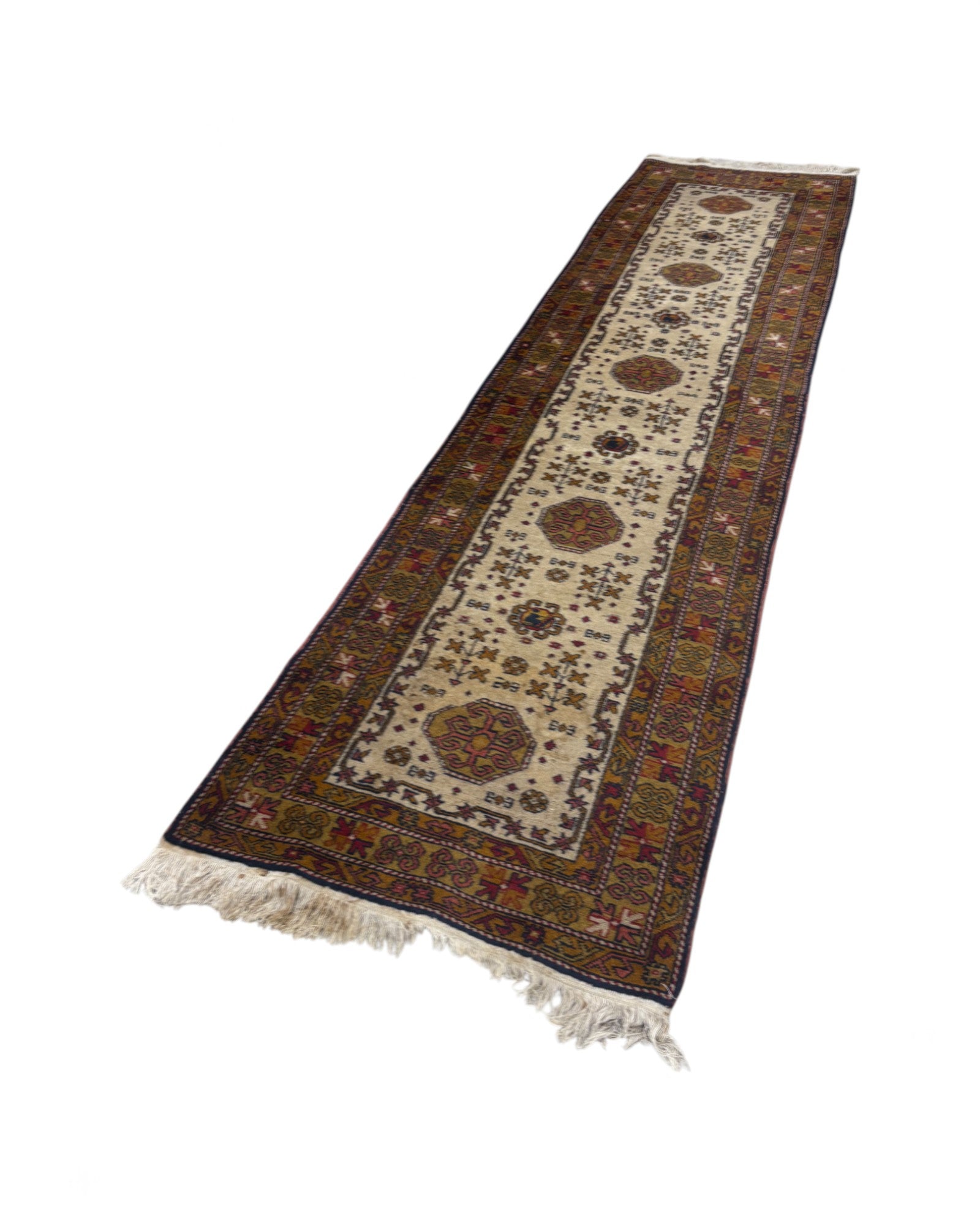Vintage Turkish Runner Rug | 78 x 300cm