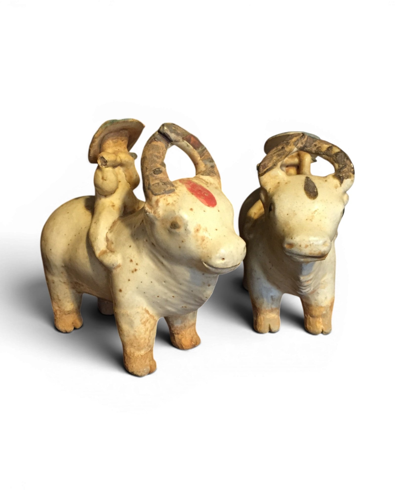 Buffalo Ceramic Sculptures
