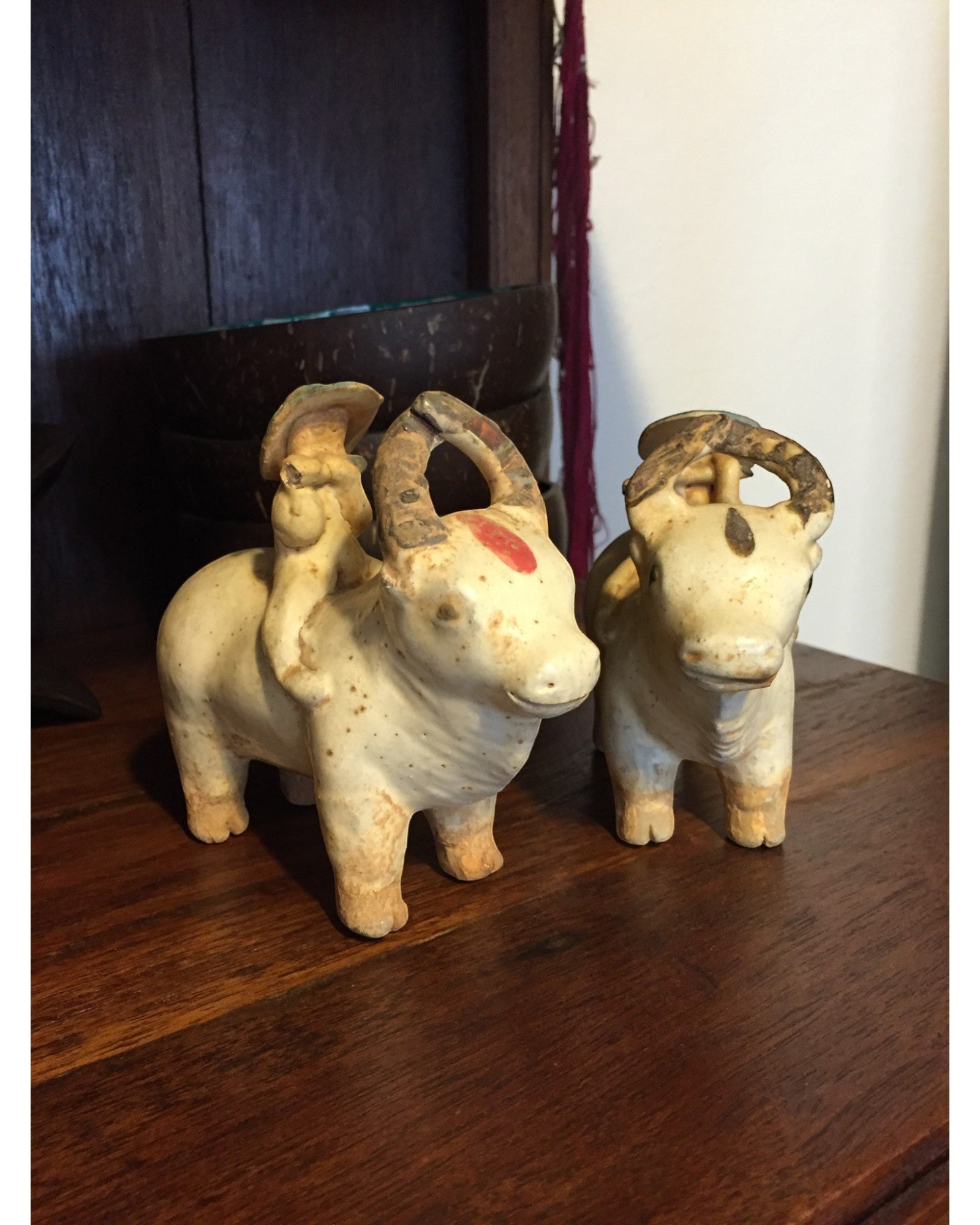Buffalo Ceramic Sculptures