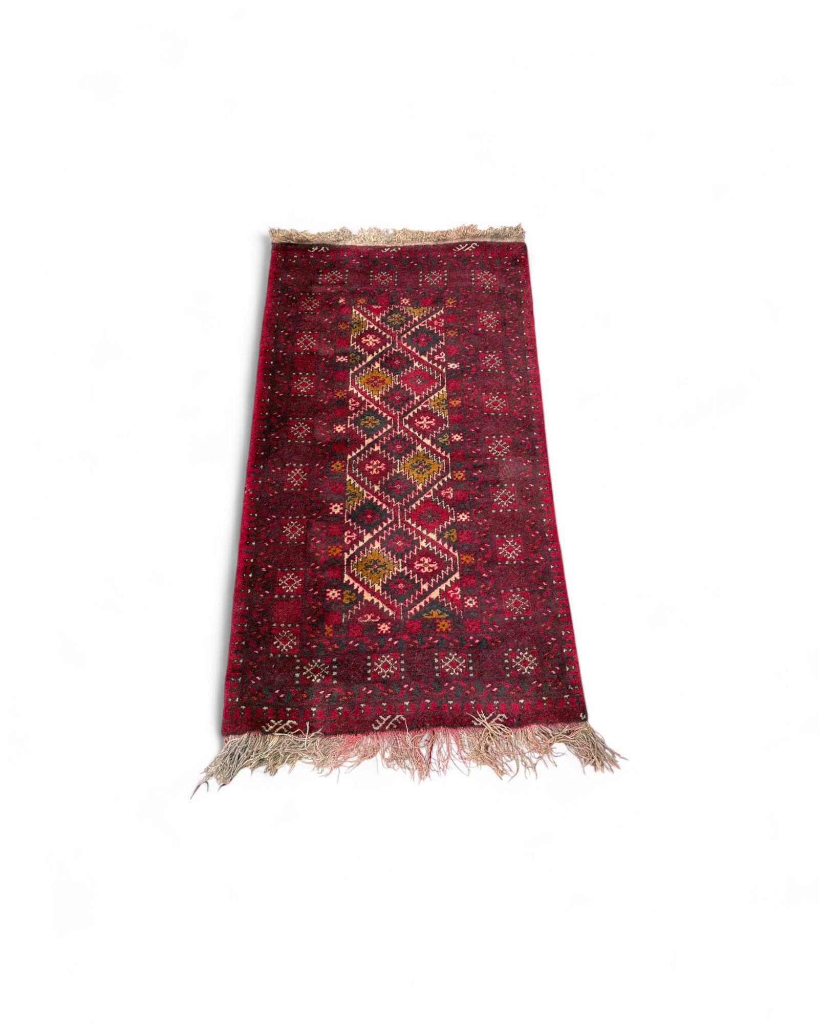 Baluch Tribal Wool Rug – Afghanistan | 101 x 181 cm