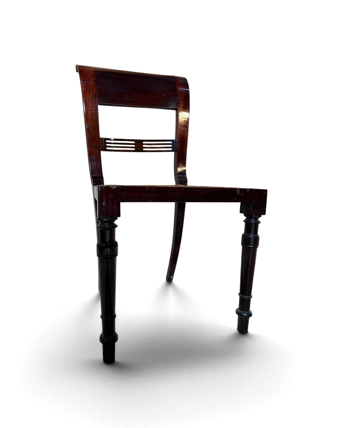 Set of 4 Rattan Dining Chairs