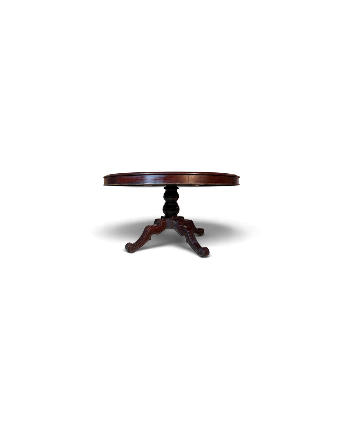 Round Teak Wooid Dining Table