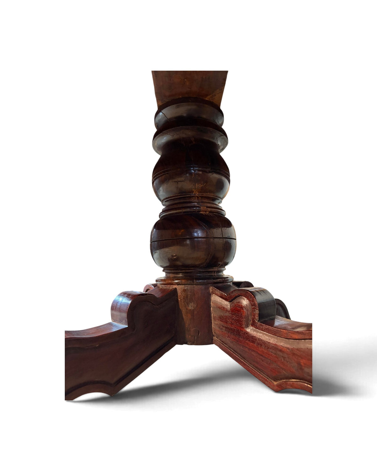 Round Teak Wooid Dining Table
