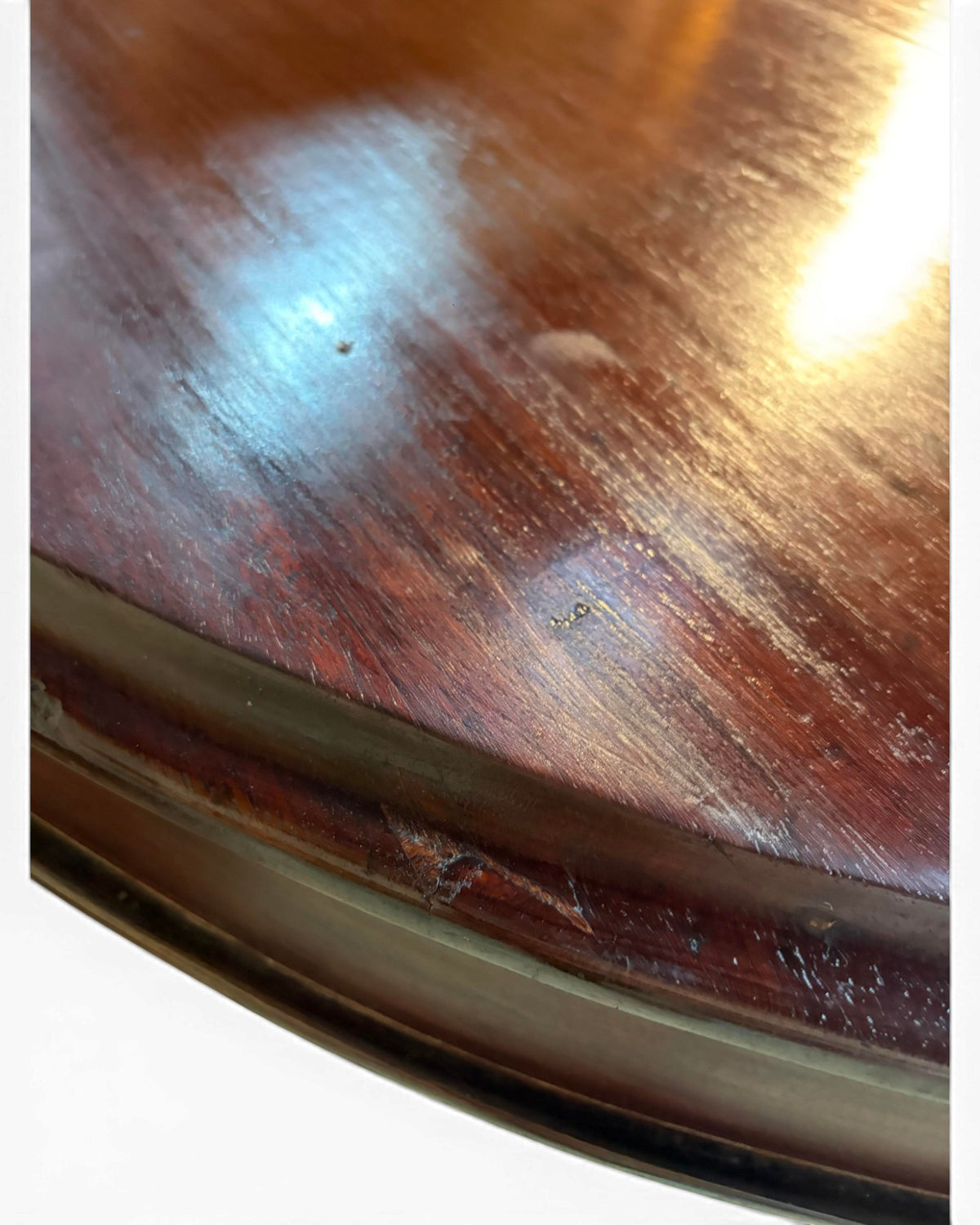 Round Teak Wooid Dining Table