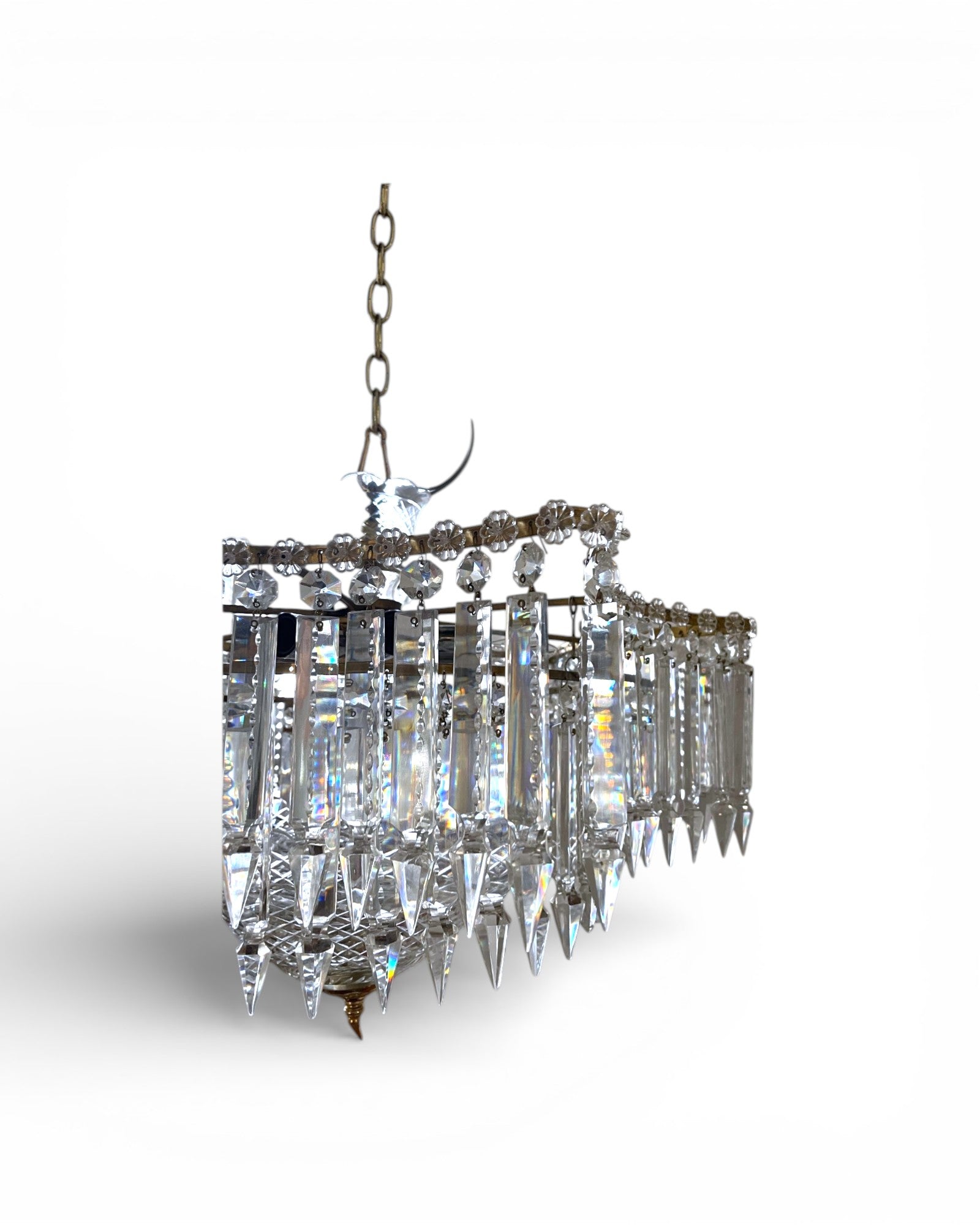 Hexagram Empire - Style Crystal Chandelier - Surround Living - 9