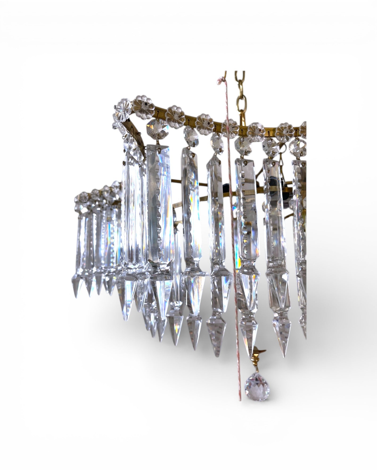 Hexagram Empire - Style Crystal Chandelier - Surround Living - 11