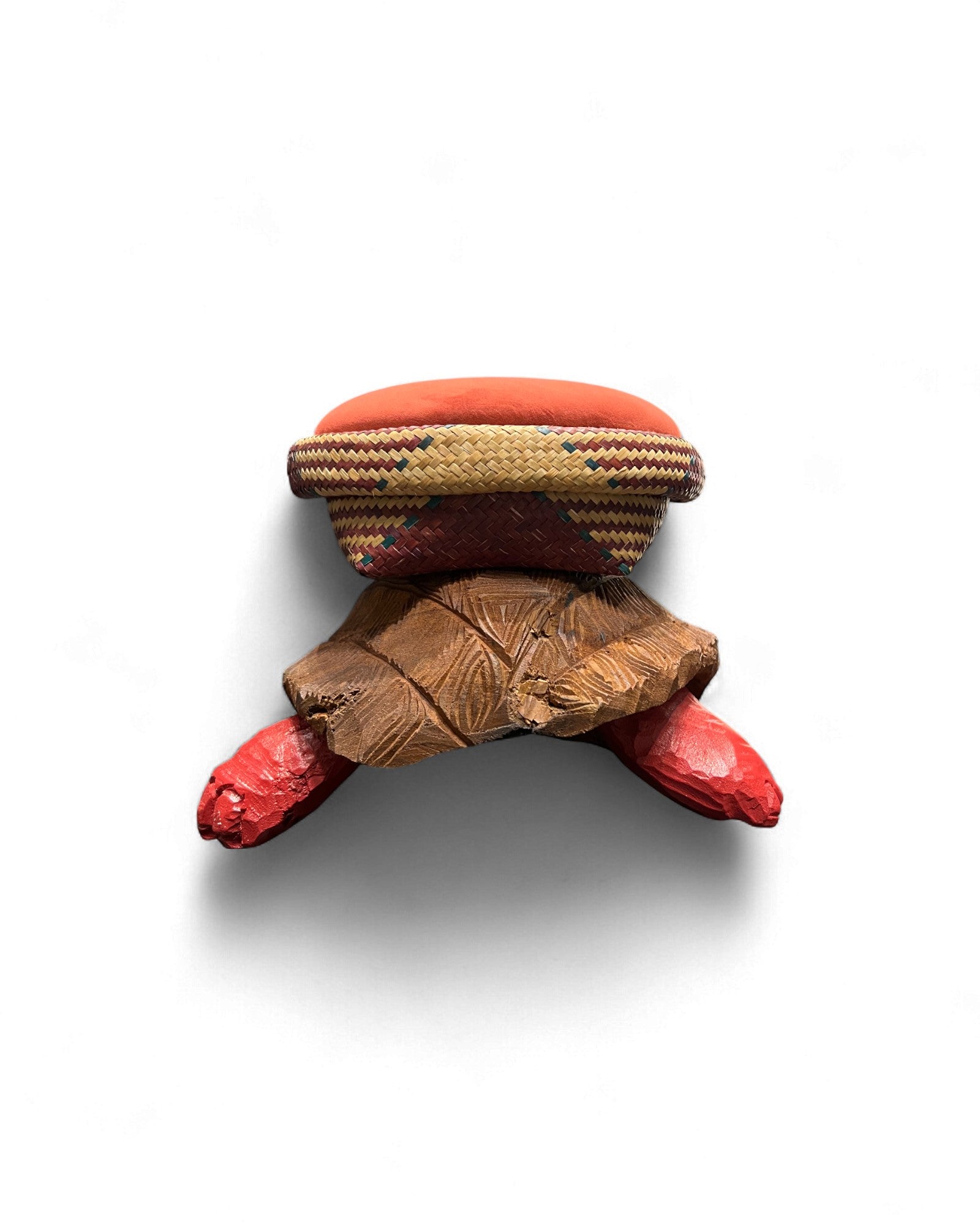 MASAYA - Turte Tote Basket Red