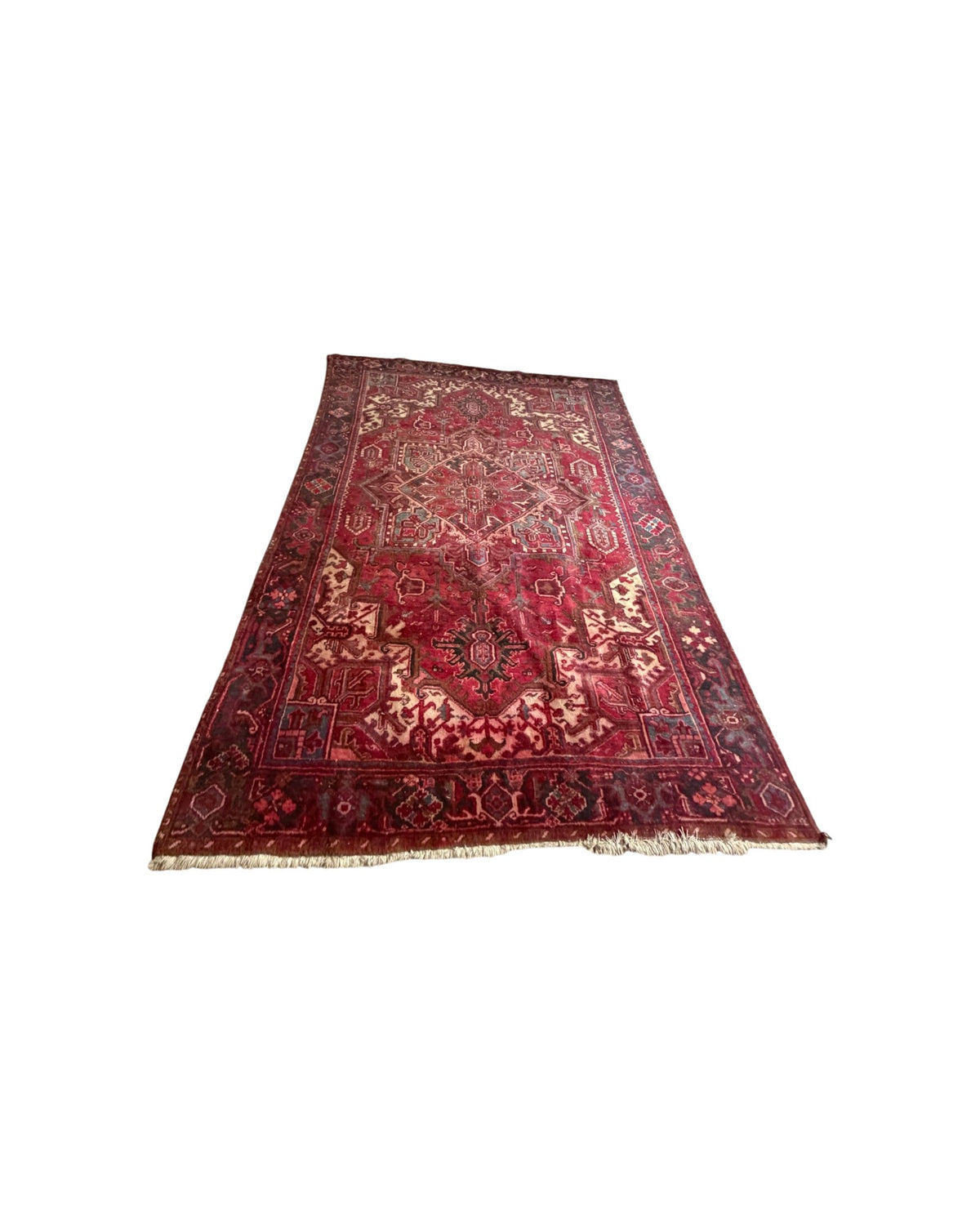 Red Mandala Patterned Rug (XL)