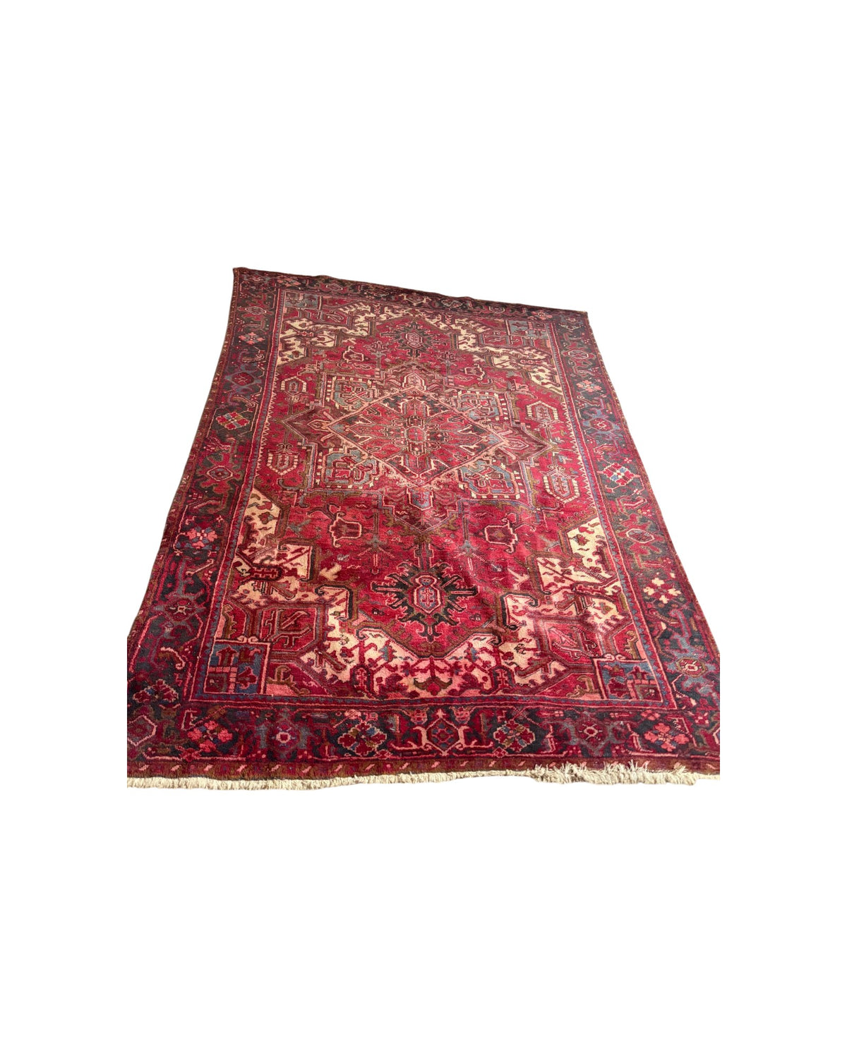 Red Mandala Patterned Rug (XL)