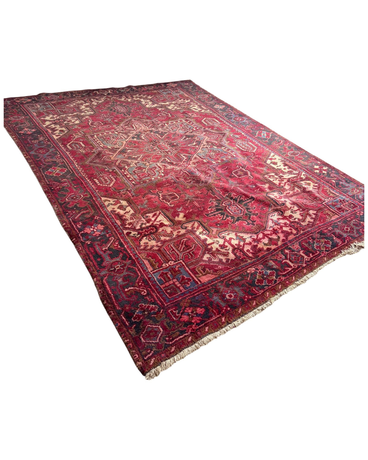 Red Mandala Patterned Rug (XL)