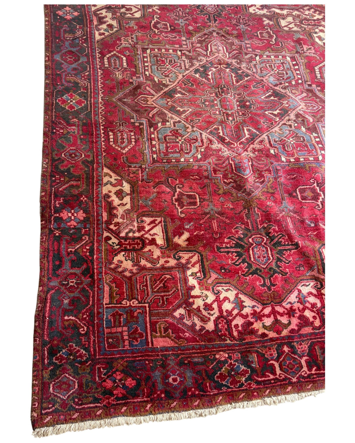 Red Mandala Patterned Rug (XL)