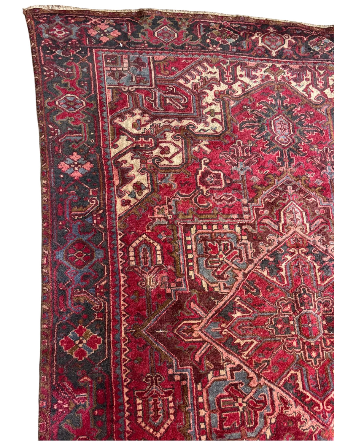 Red Mandala Patterned Rug (XL)