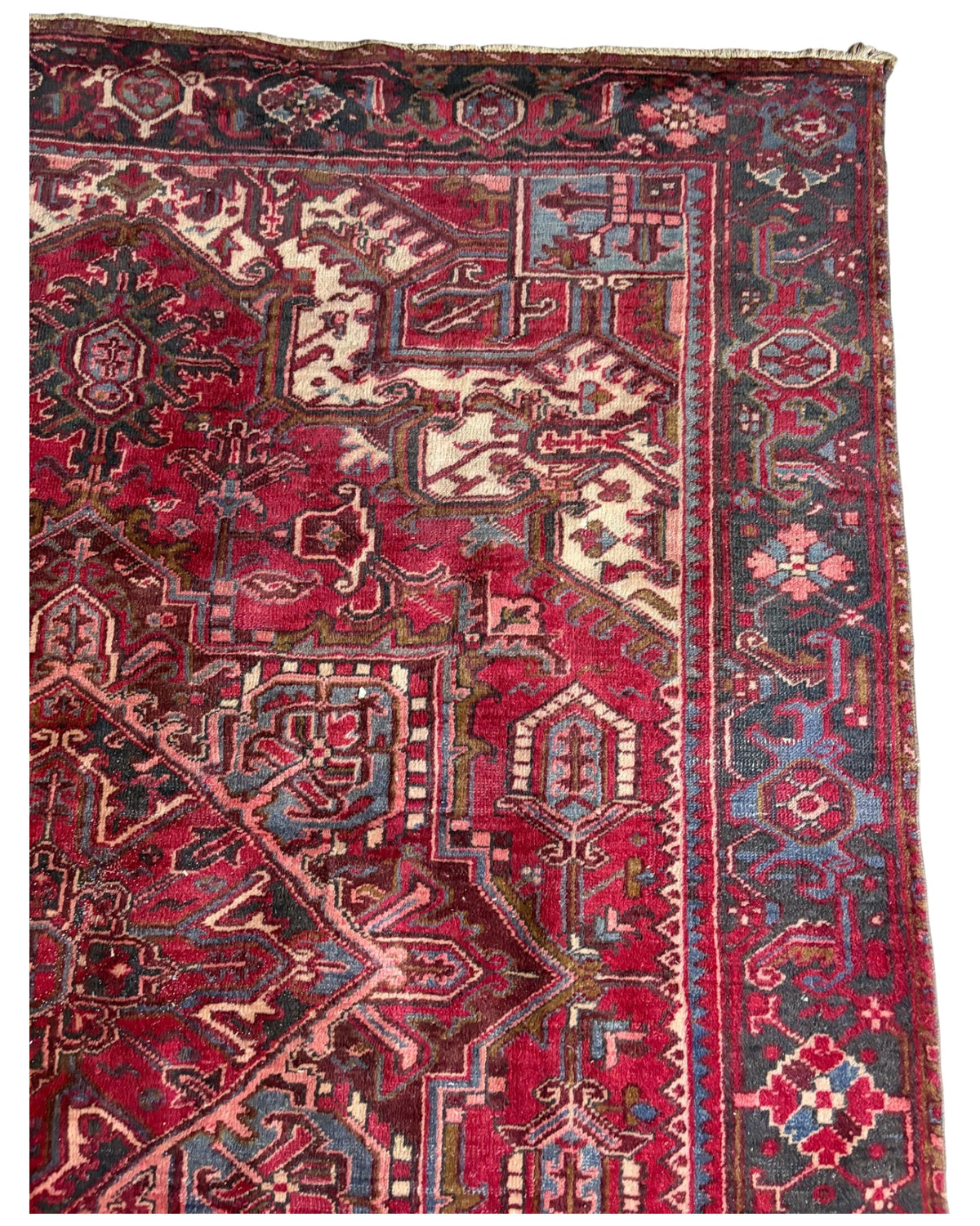 Red Mandala Patterned Rug (XL)