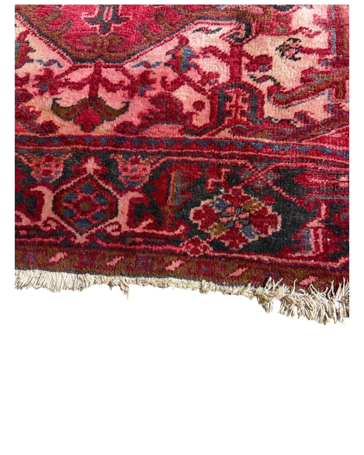 Red Mandala Patterned Rug (XL)