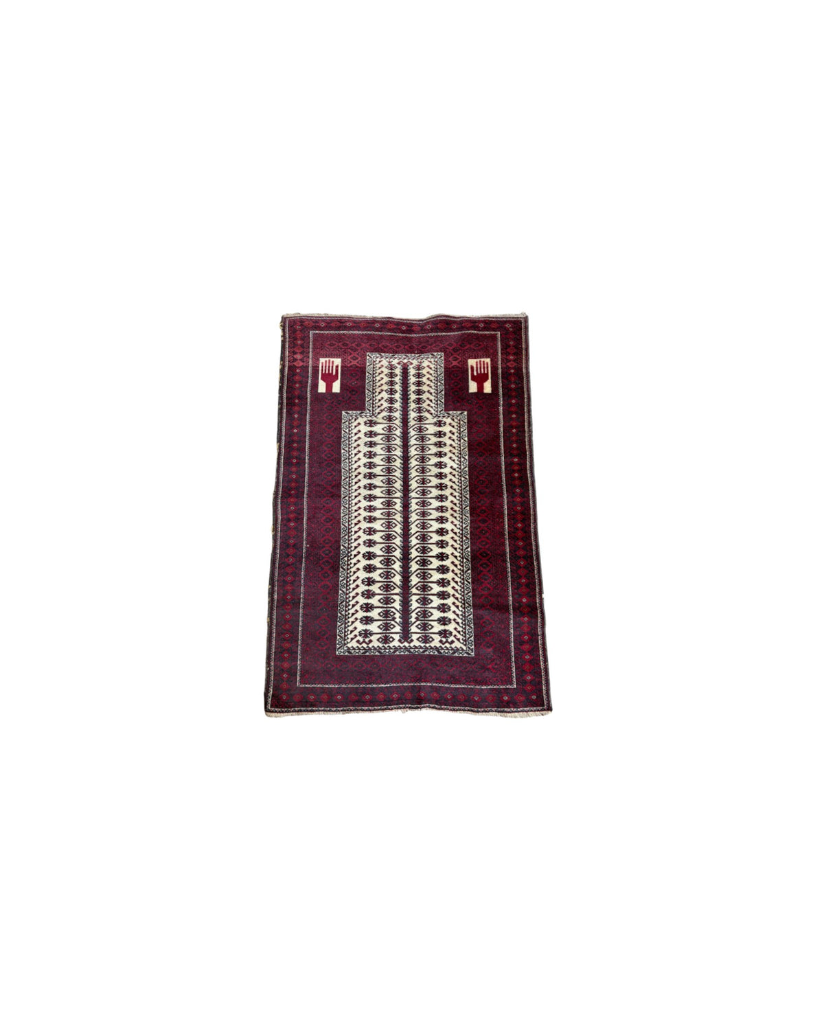 Red Hand Prayer Mat (S)