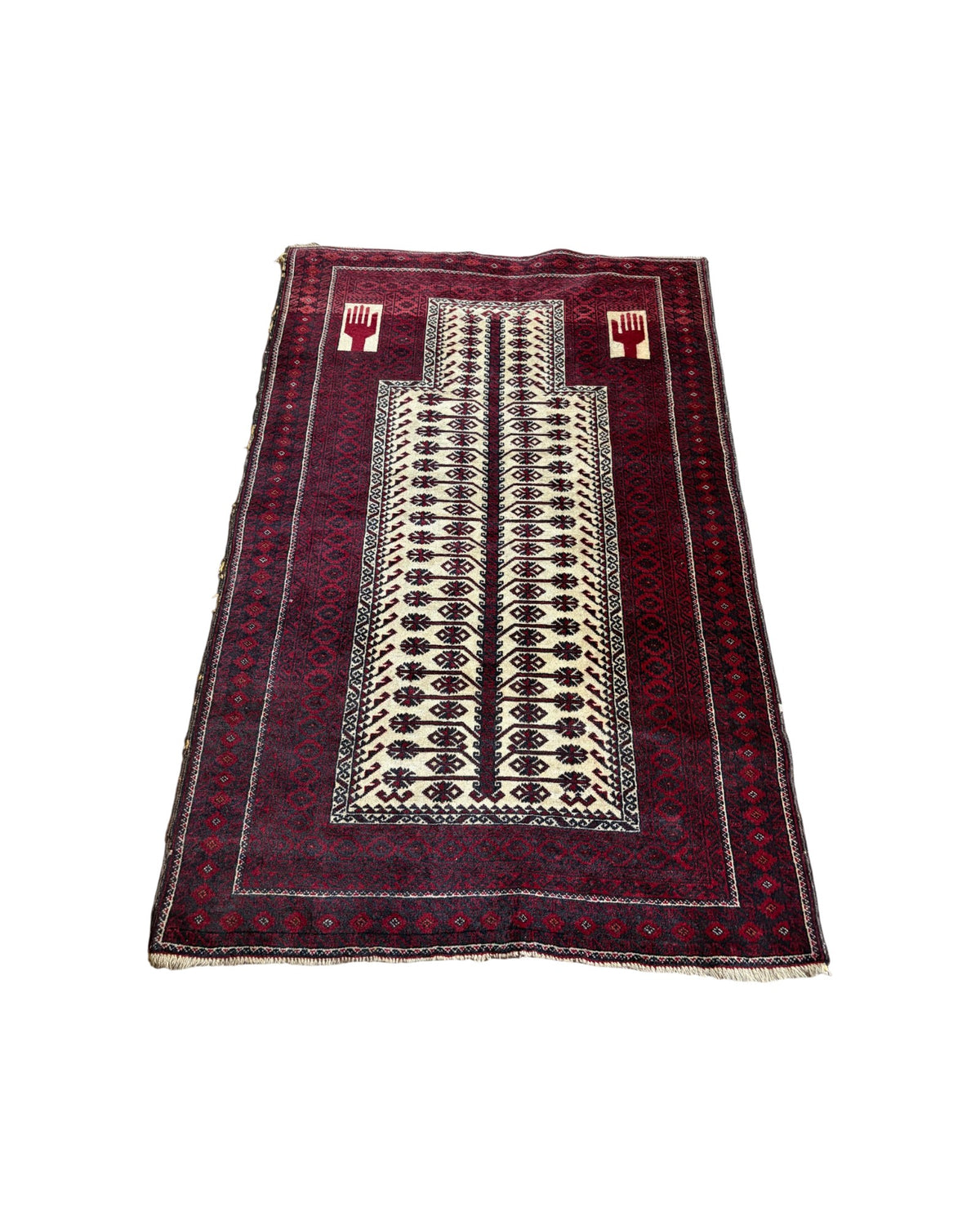 Red Hand Prayer Mat (S)