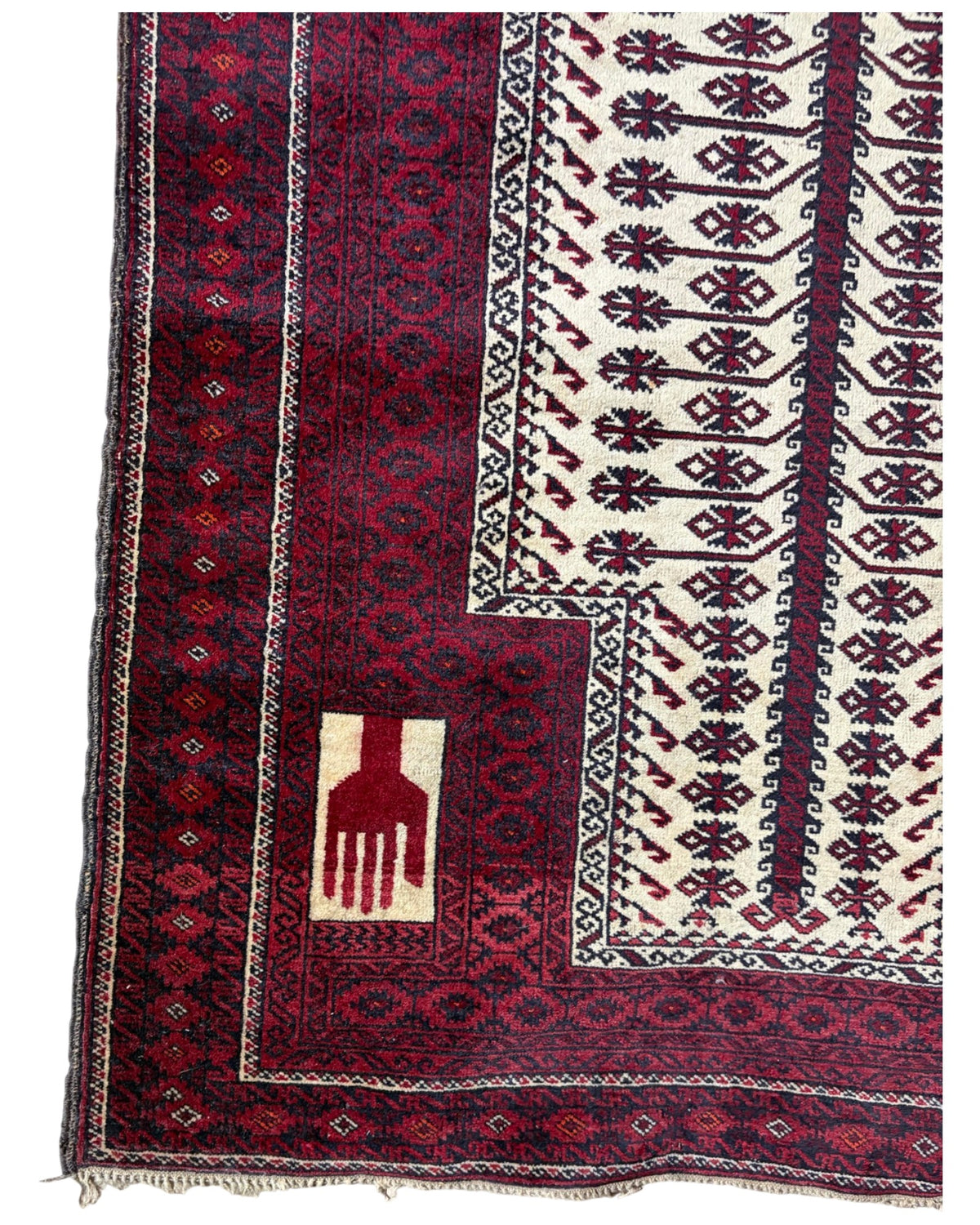 Red Hand Prayer Mat (S)