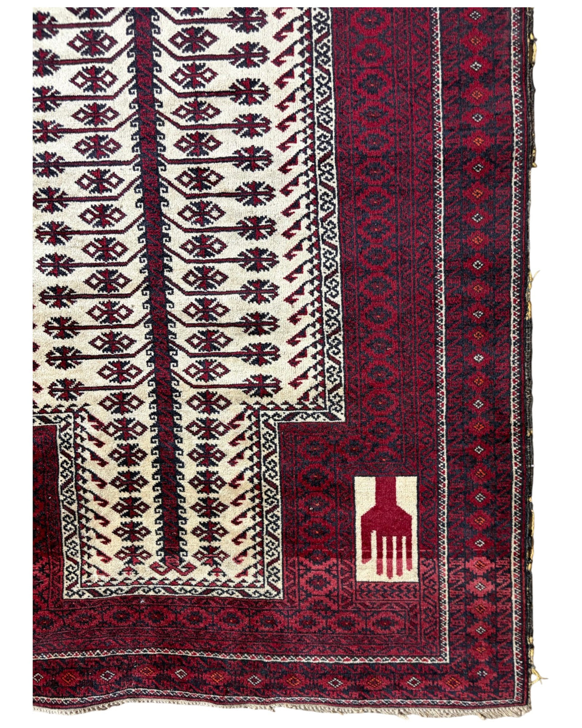 Red Hand Prayer Mat (S)