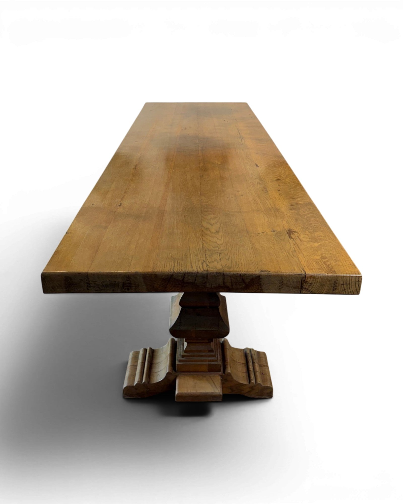 Long Oak Villa Cornaro Dining Table - Surround Living - 13