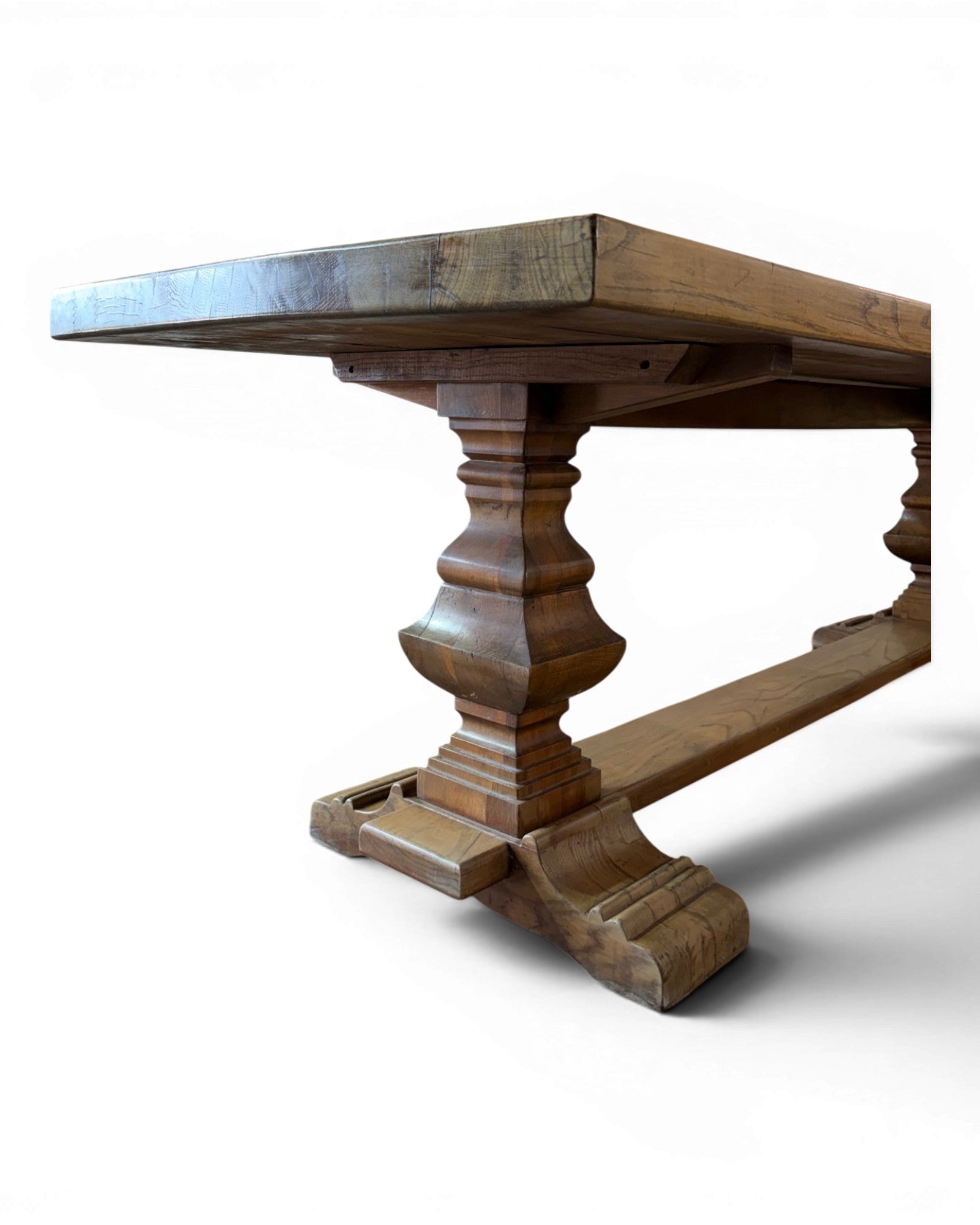 Long Oak Villa Cornaro Dining Table - Surround Living - 15