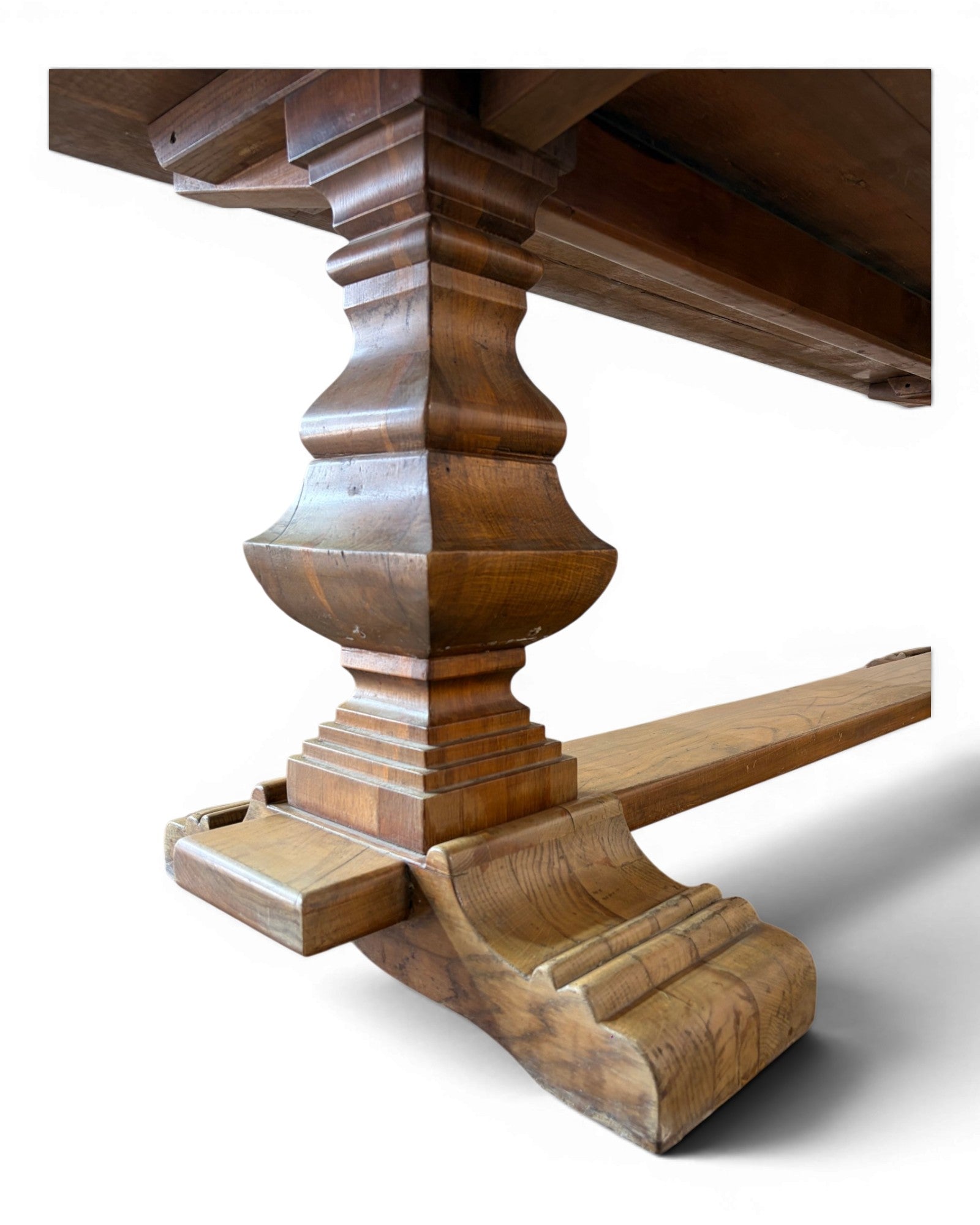 Long Oak Villa Cornaro Dining Table - Surround Living - 16