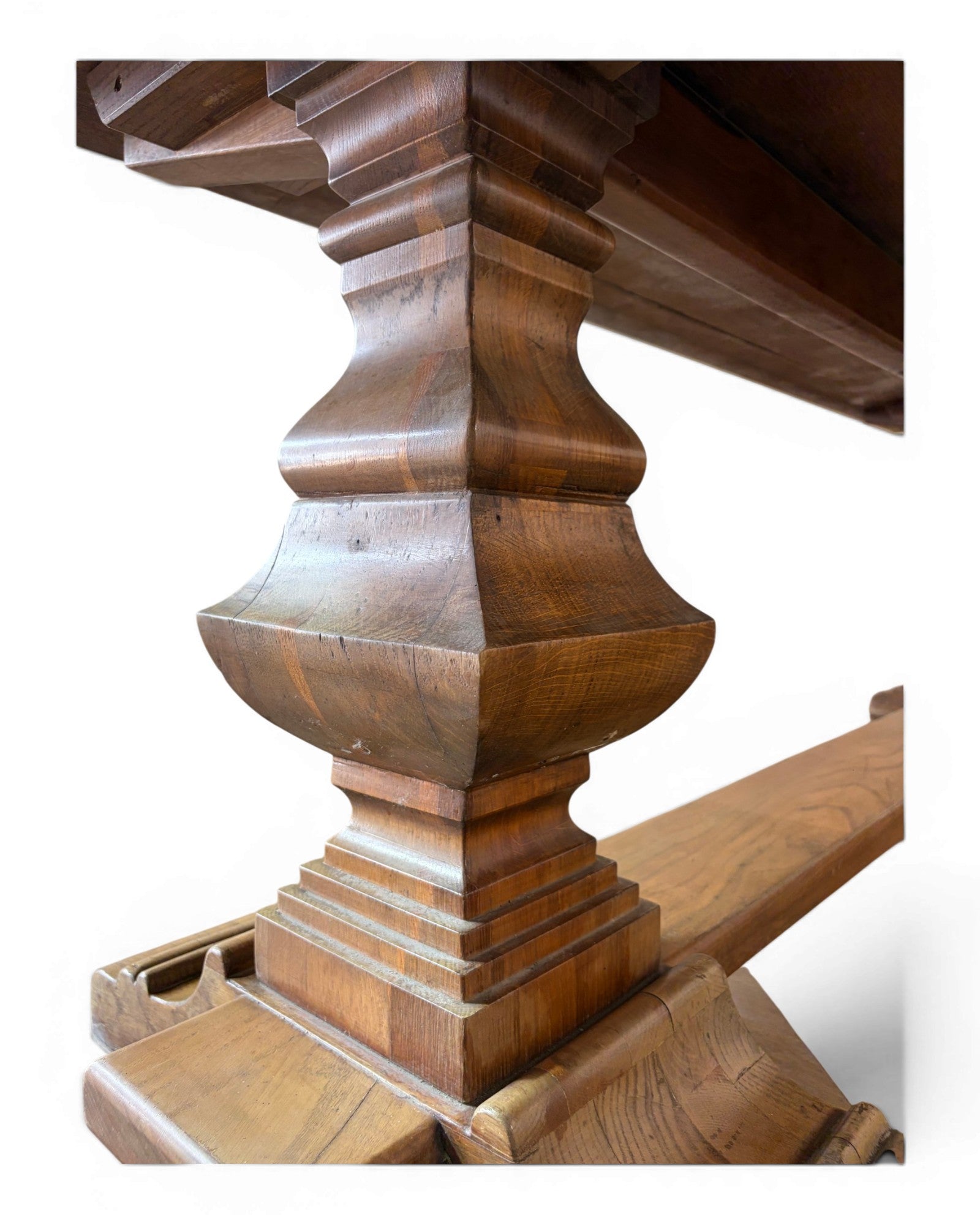 Long Oak Villa Cornaro Dining Table - Surround Living - 6