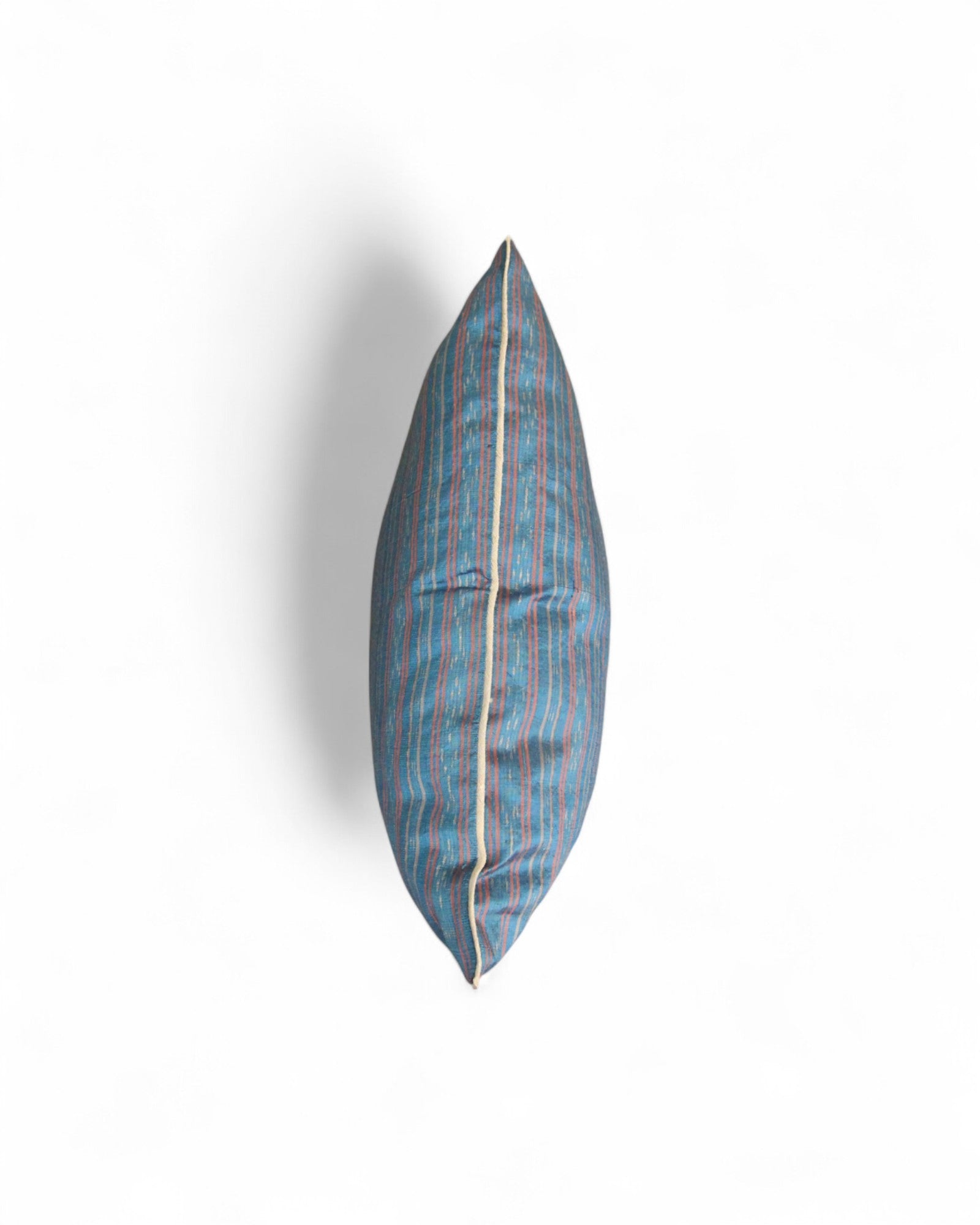 Handwoven Mudmee Silk  Square cushion - Ocean