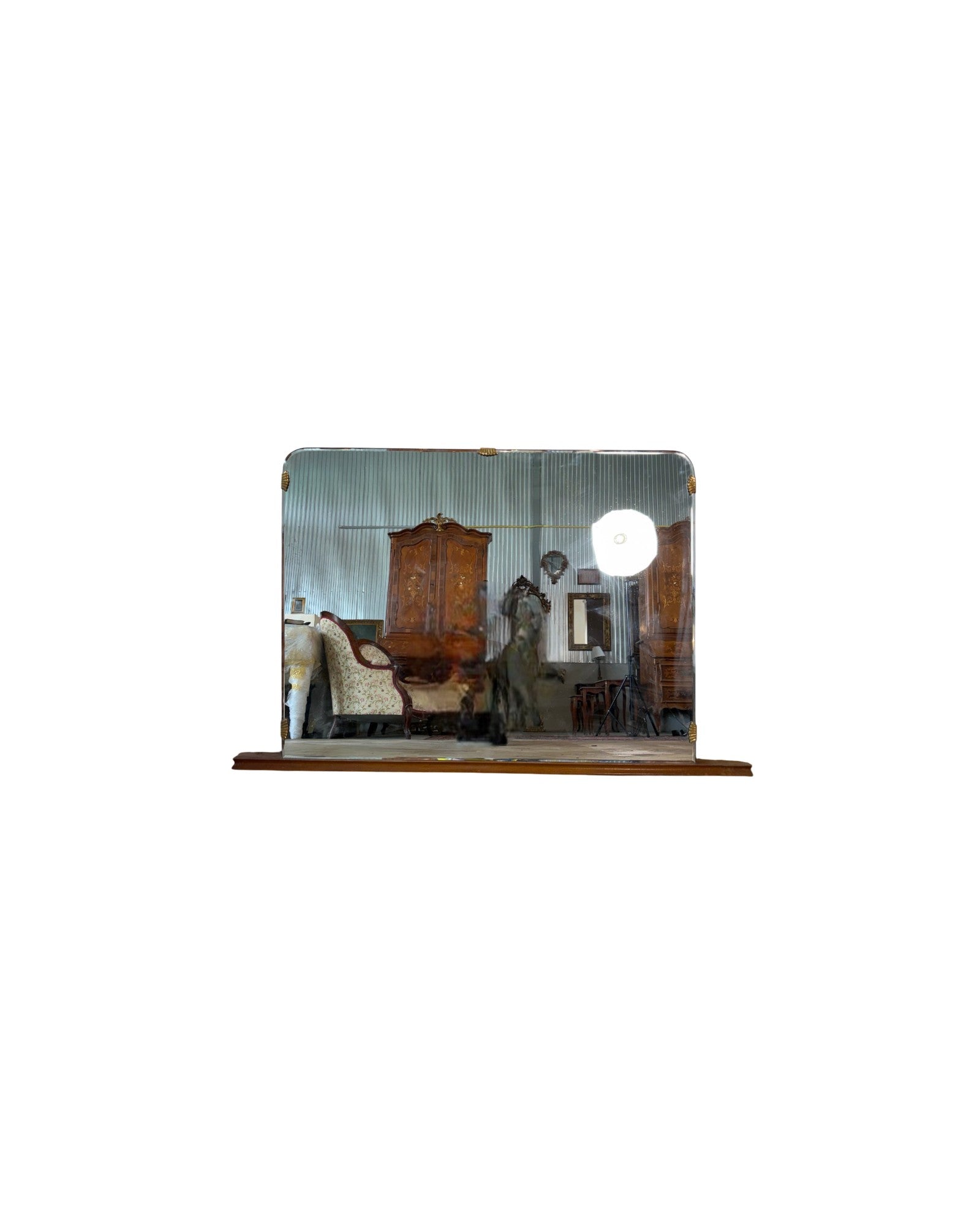 Mid Century Mountable Mirror in the Style of Paolo Buffa