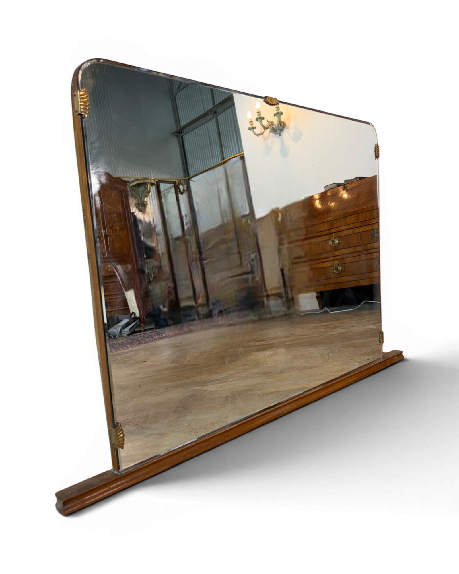 Mid Century Mountable Mirror in the Style of Paolo Buffa - Surround Living - 4