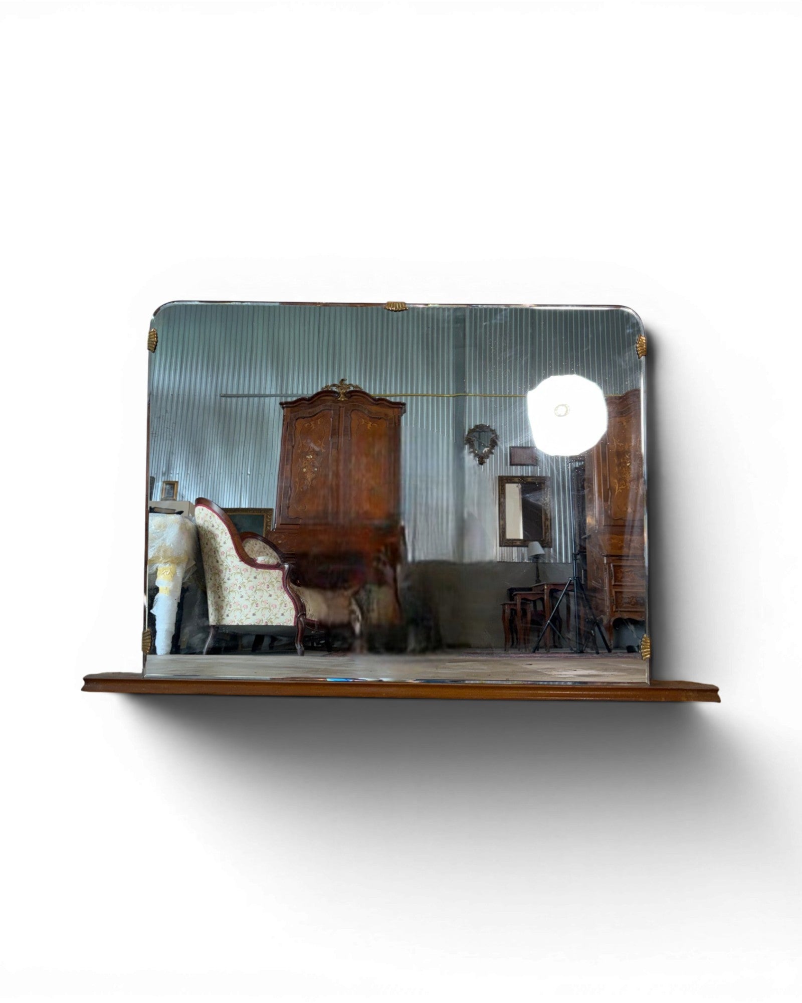Mid Century Mountable Mirror in the Style of Paolo Buffa - Surround Living - 5
