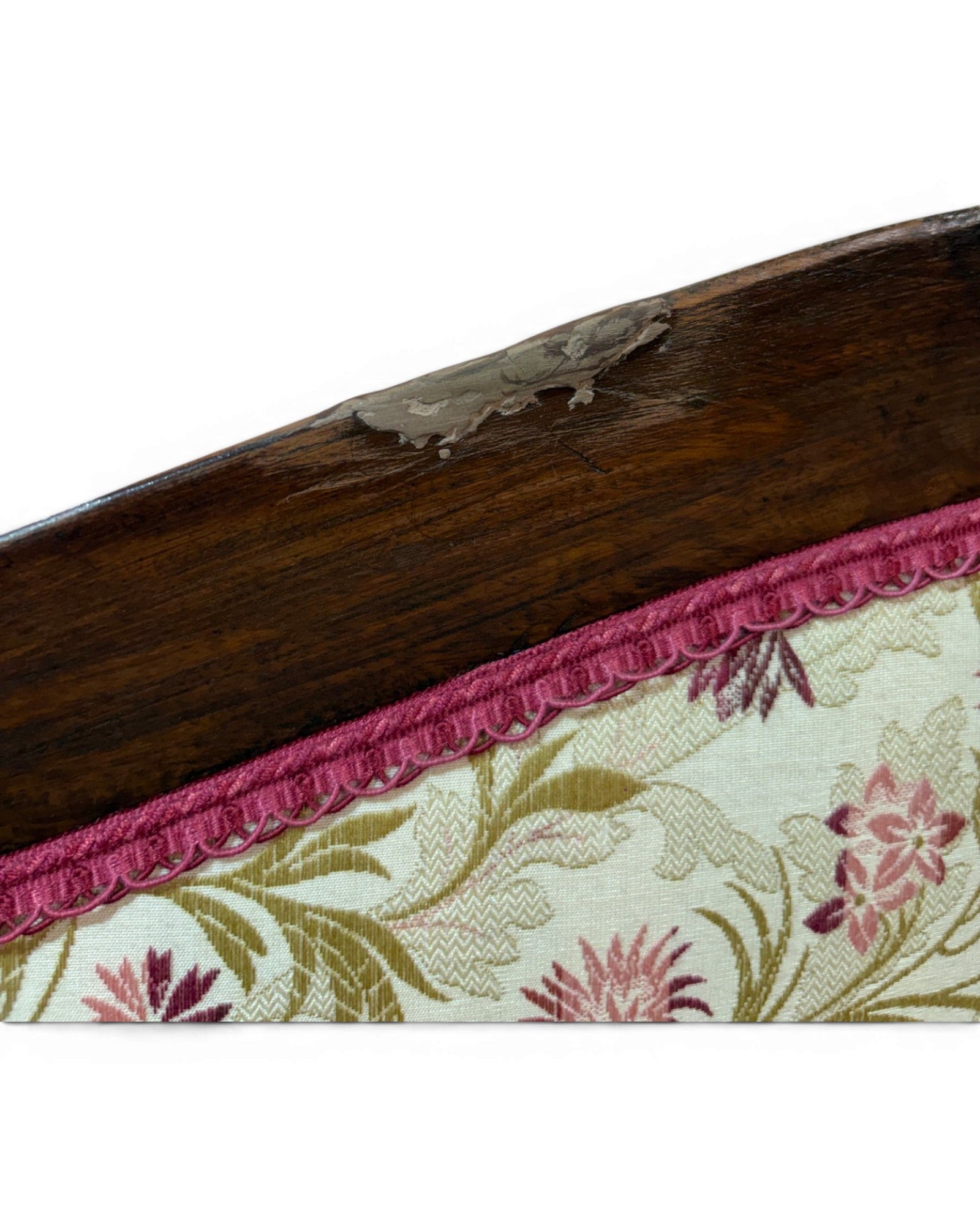Louis Philippe Style Walnut Floral Cushion Couch (2 of 2) - Surround Living - 15