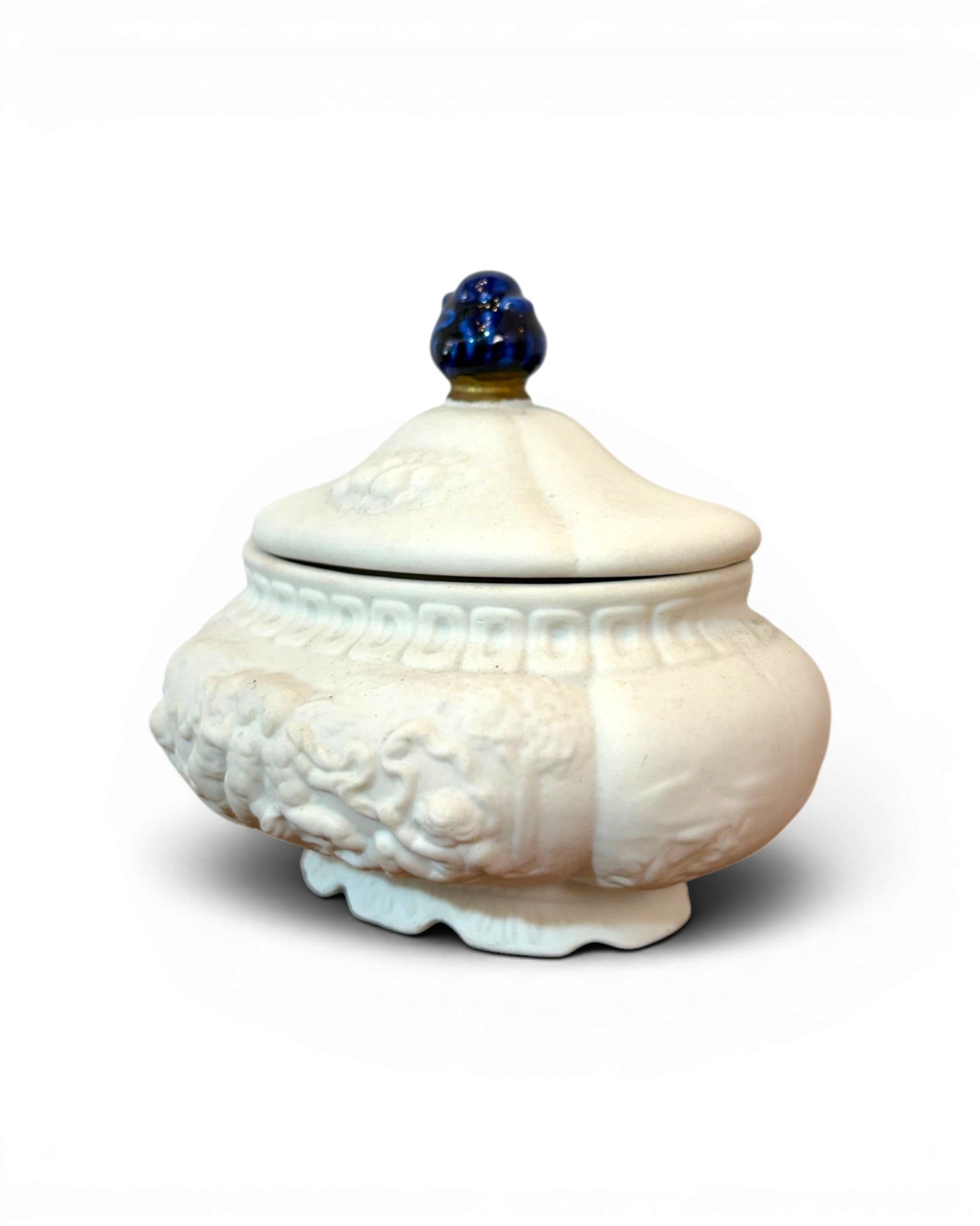 Bisquit Porcelain Renaissance Jewelry Box