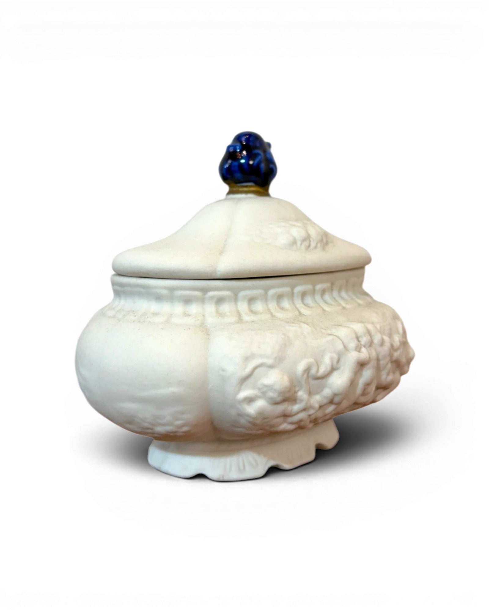 Bisquit Porcelain Renaissance Jewelry Box