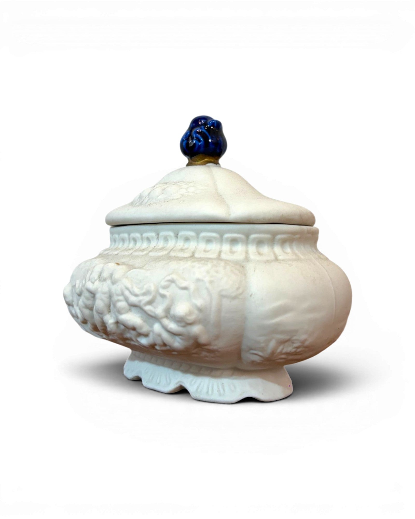 Bisquit Porcelain Renaissance Jewelry Box