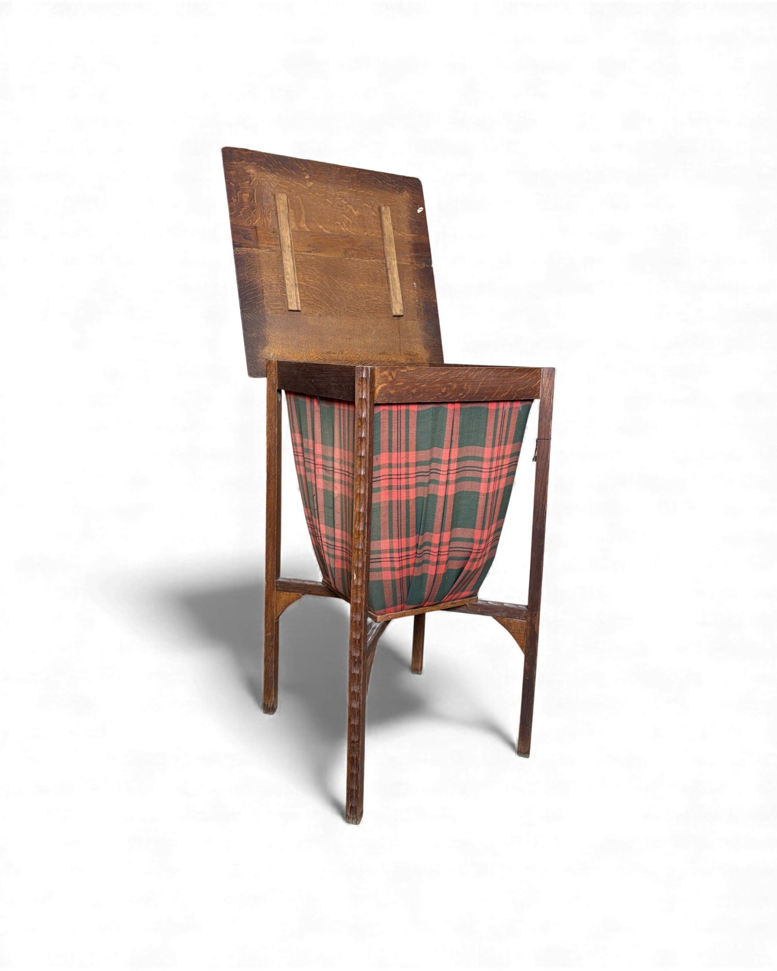 Scottish Side Table, Folding wooden sewing storage stand - Surround Living - 2