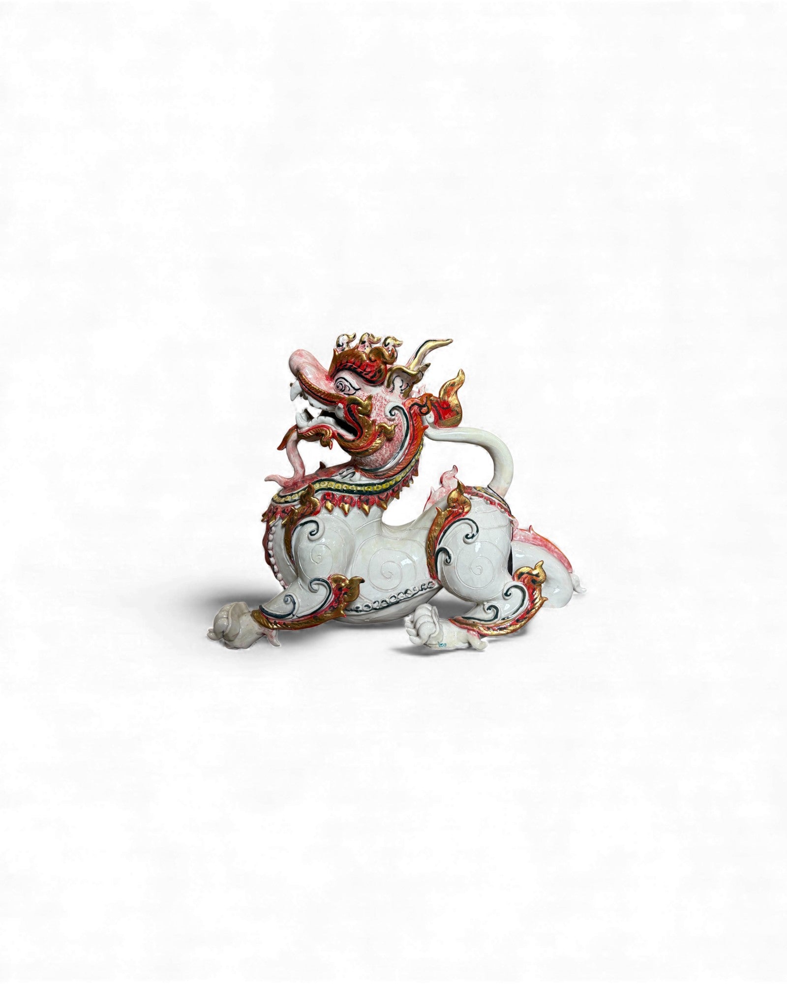 Thai Mythical Guardian Figure (Singha / Norasing Style) - Surround Living - 8