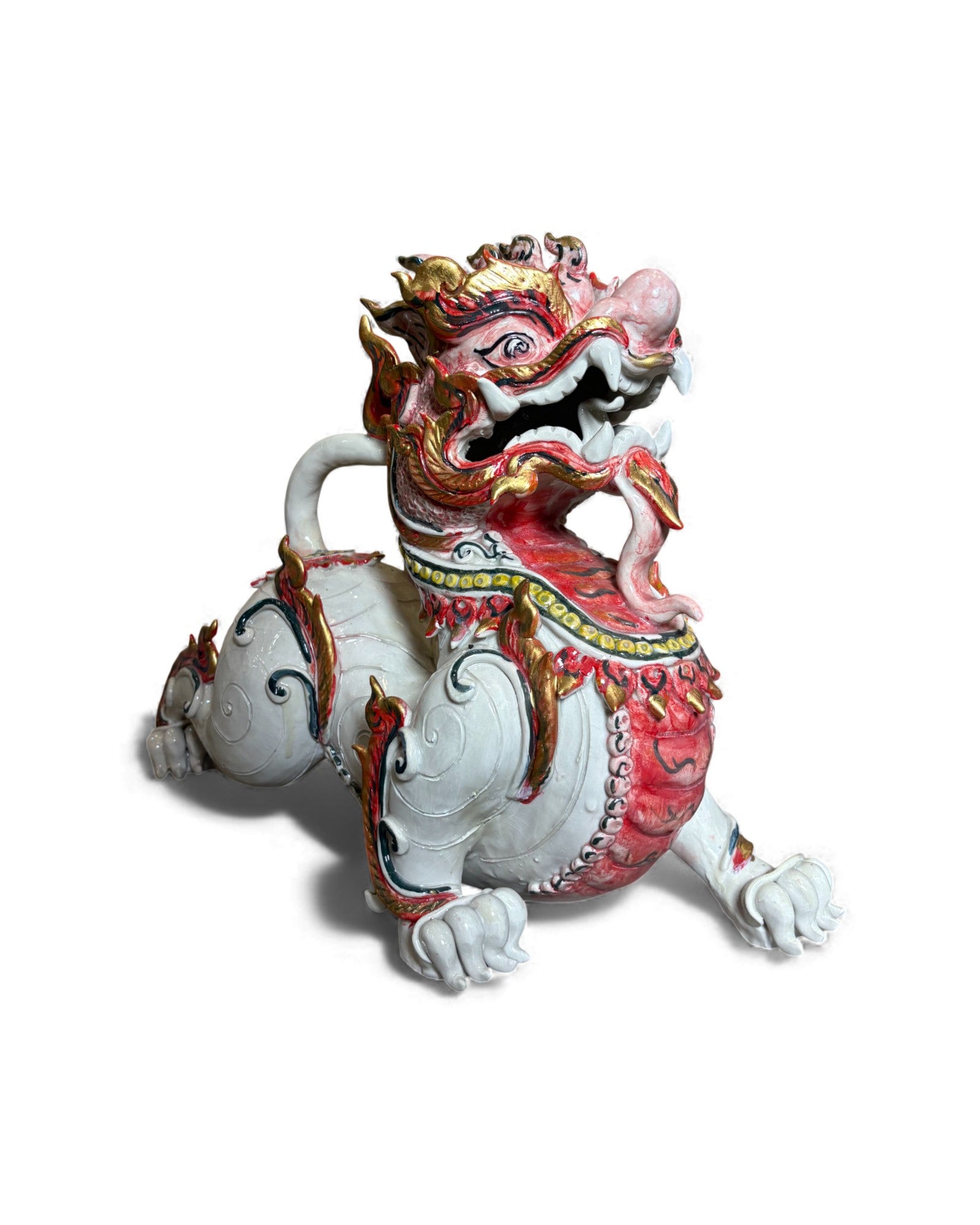 Thai Mythical Guardian Figure (Singha / Norasing Style) - Surround Living - 6