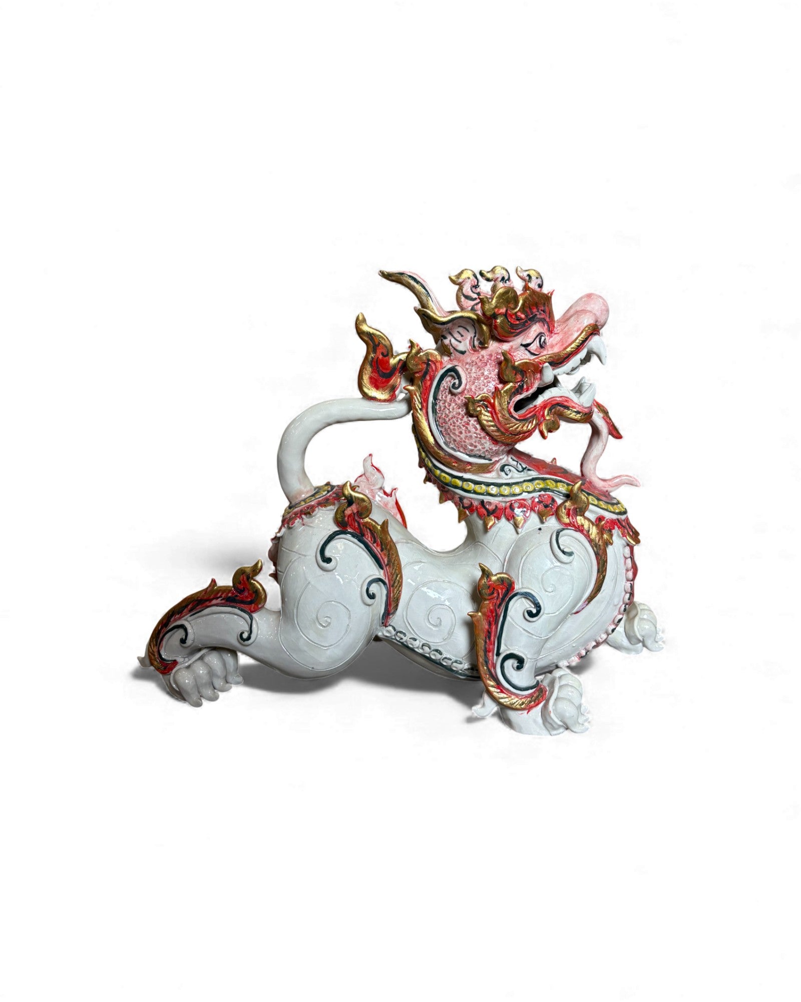 Thai Mythical Guardian Figure (Singha / Norasing Style) - Surround Living - 1