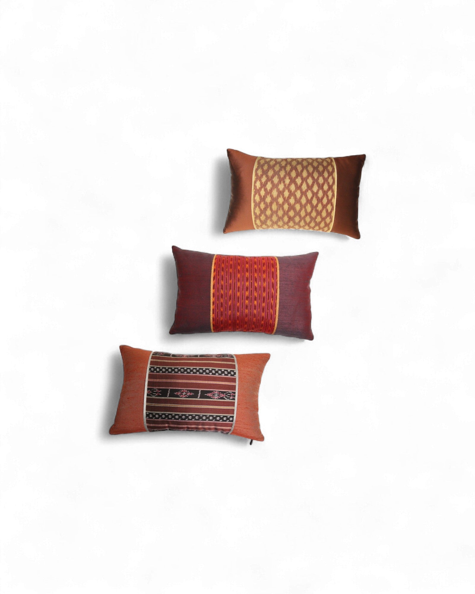 Heritage Ikat Cushions - Set of 3