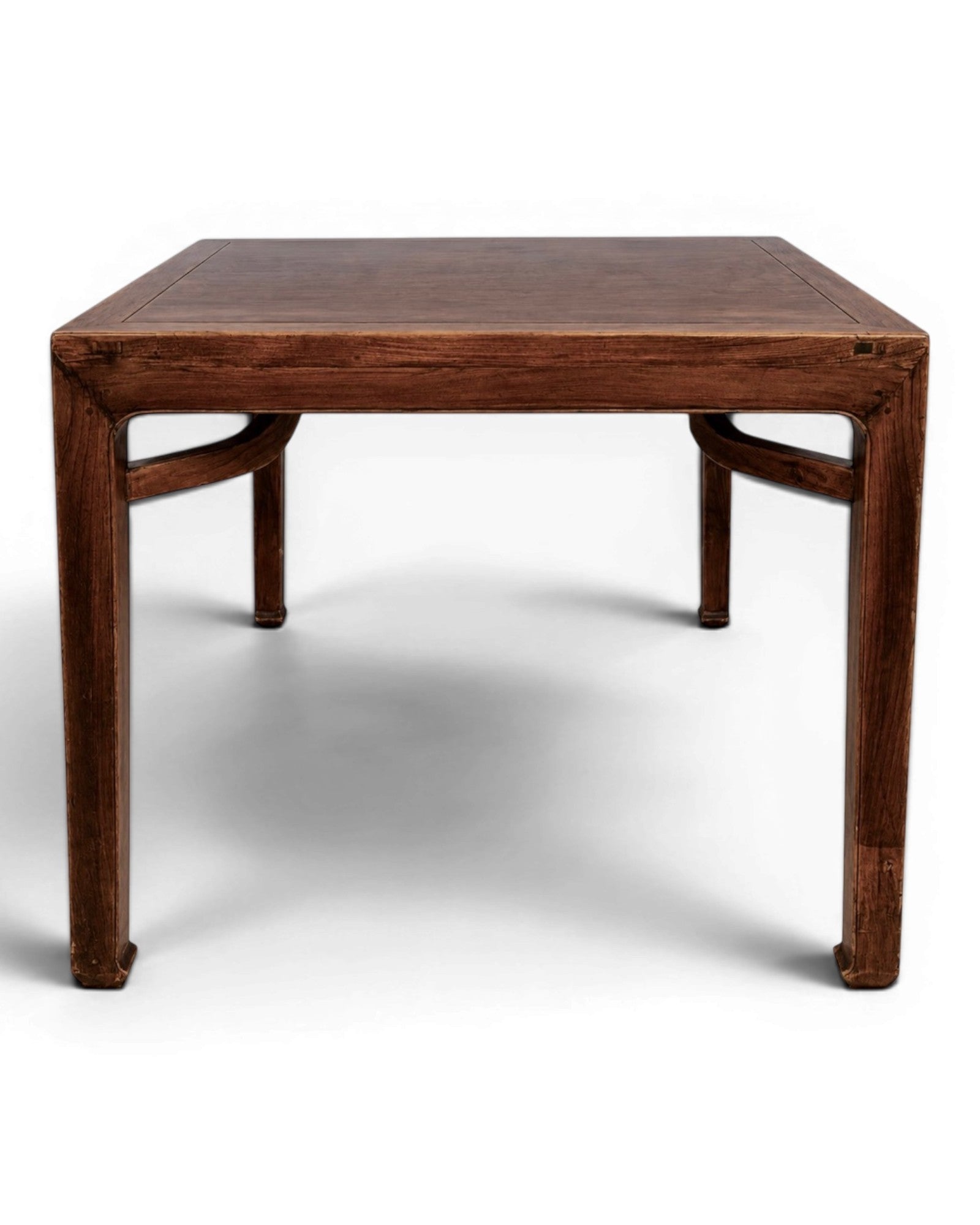 Qing Dynasty Lacquered Elm Wood Dining Table
