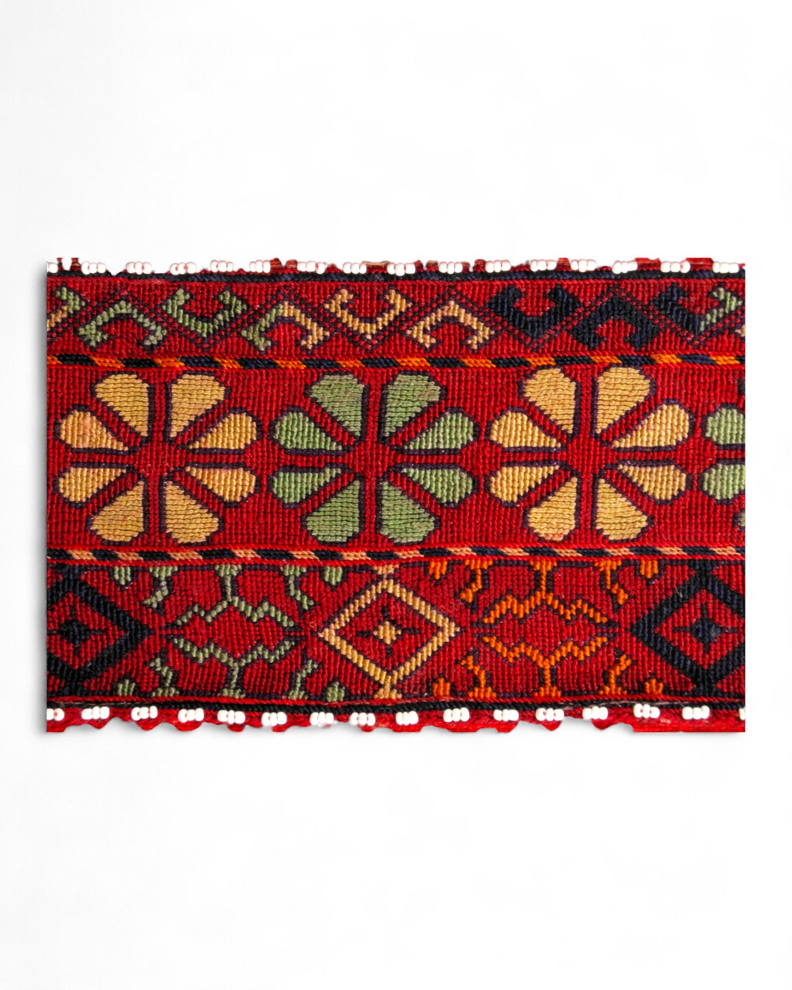 Framed Turkmen Shirt Front Textile