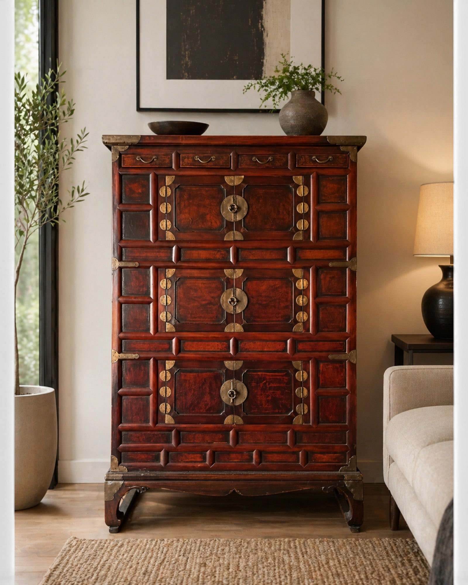 Three-Tier Korean Wardrobe (Samchung Jang)
