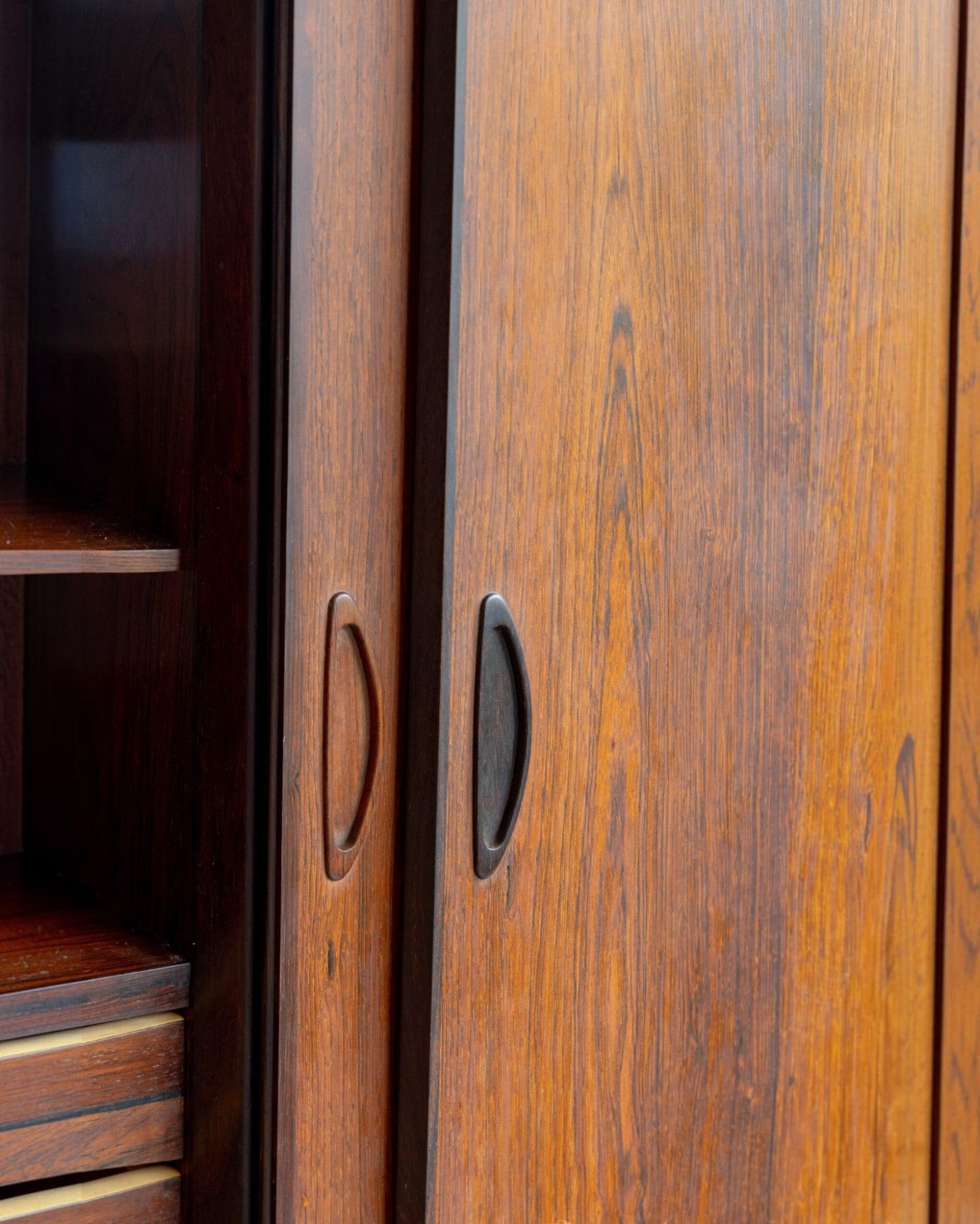 Rosewood Highboard Cabinet