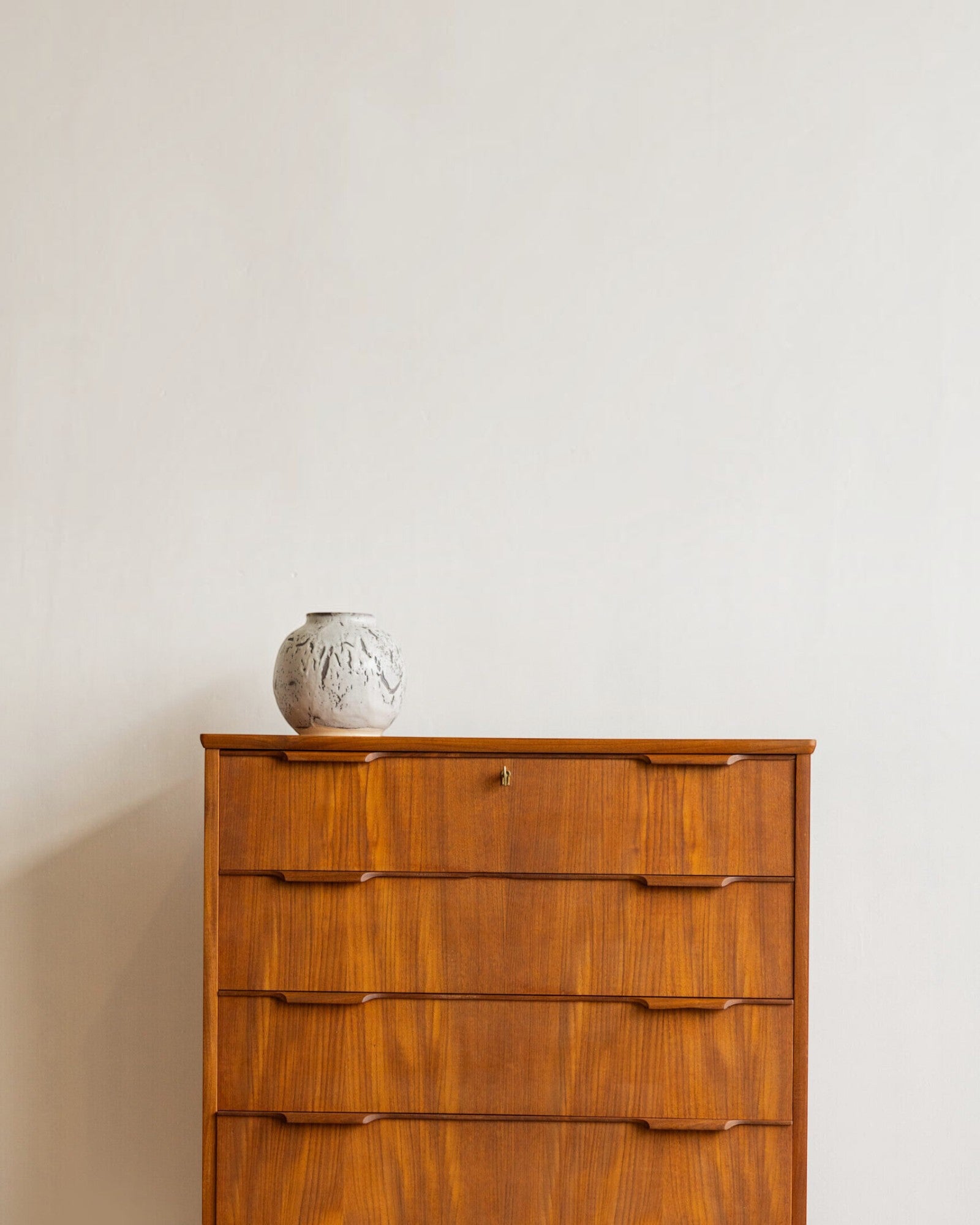 Teak Tallboy Chest of Drawer