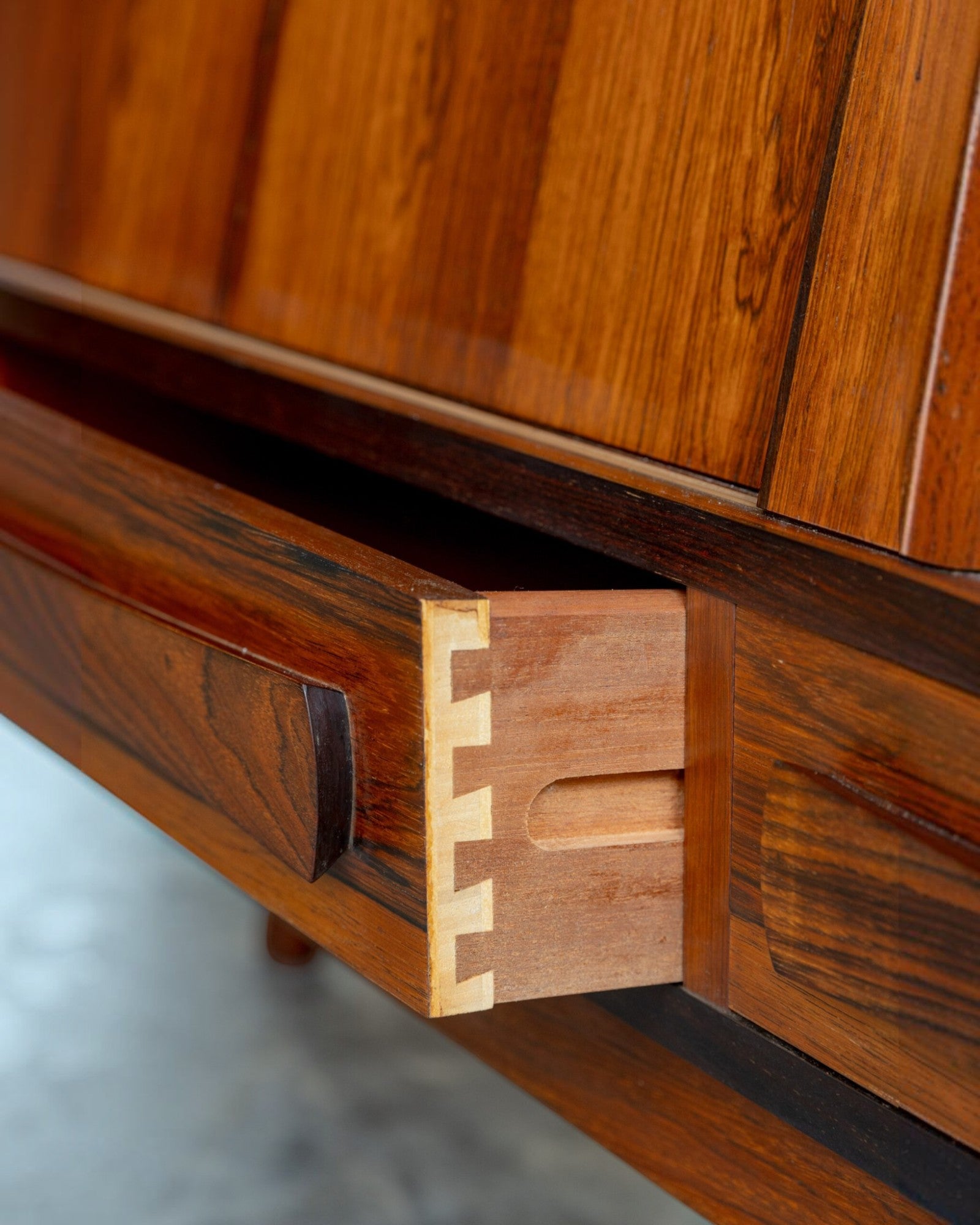 Rosewood Highboard Cabinet
