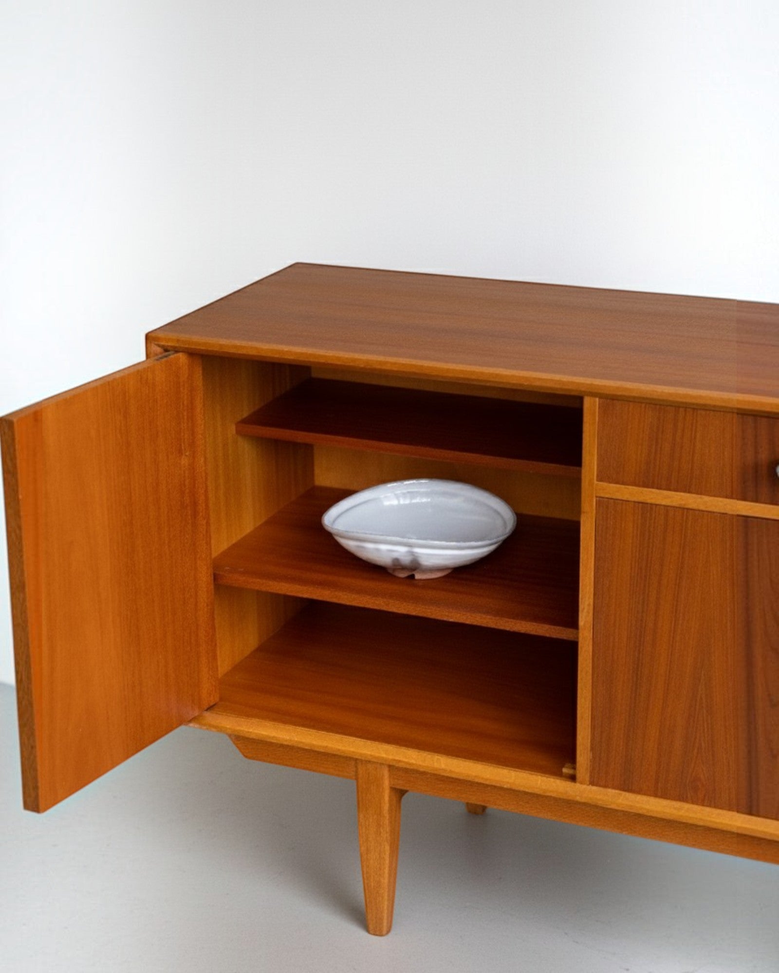 Swedish Teak and Oak Sideboard