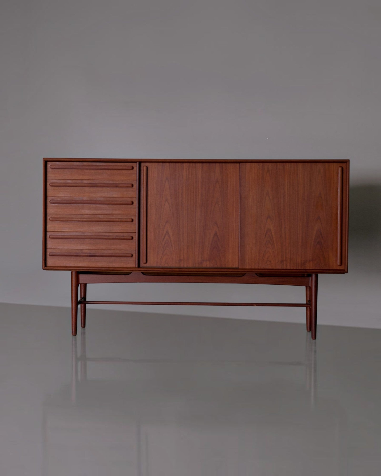 Teak High Sideboard