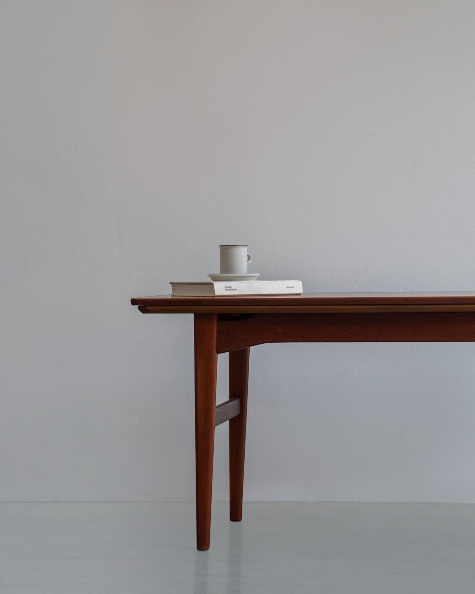 Teak Elevation Table by N.B Mobelfabrik, Randers