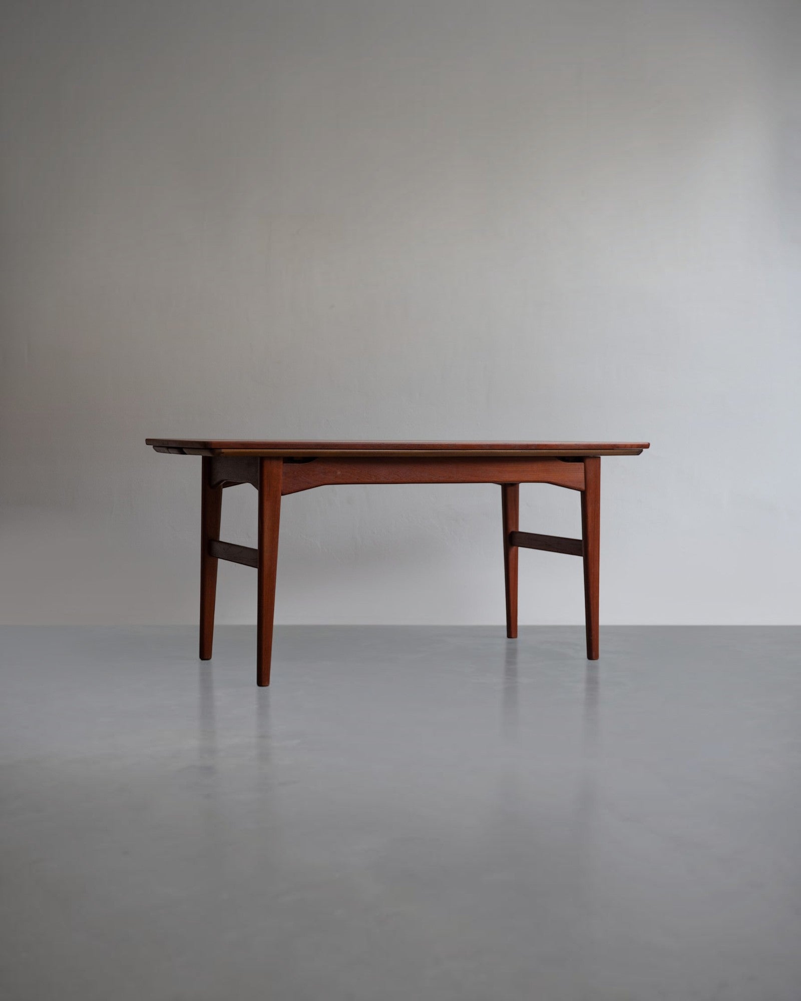 Teak Elevation Table by N.B Mobelfabrik, Randers