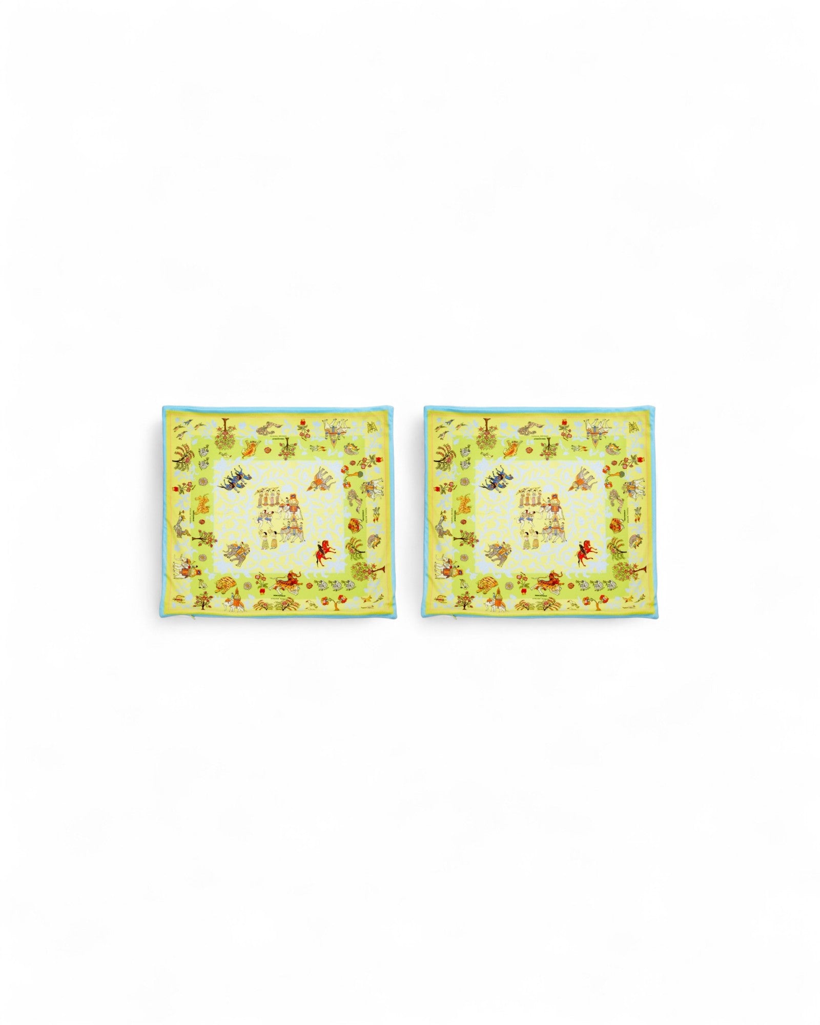 Silk Pillowcases – Thai Fairy Tales Print (Set of 2)